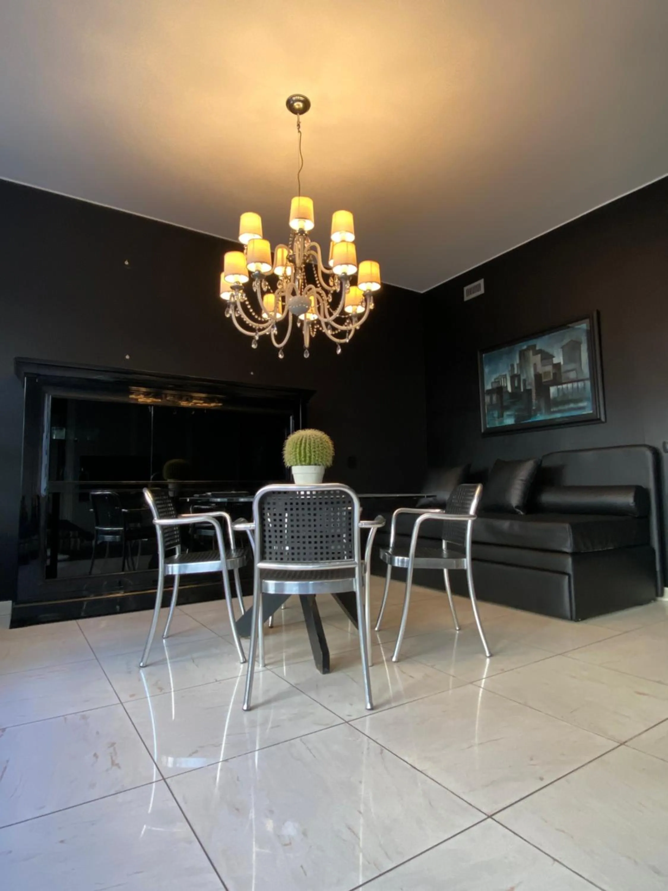 Seating area in The KING of MILAN