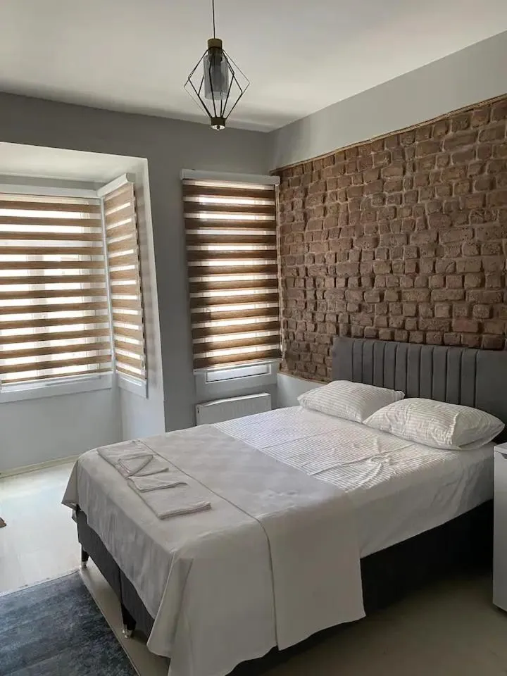 Bed in Zelya Istanbul Flats