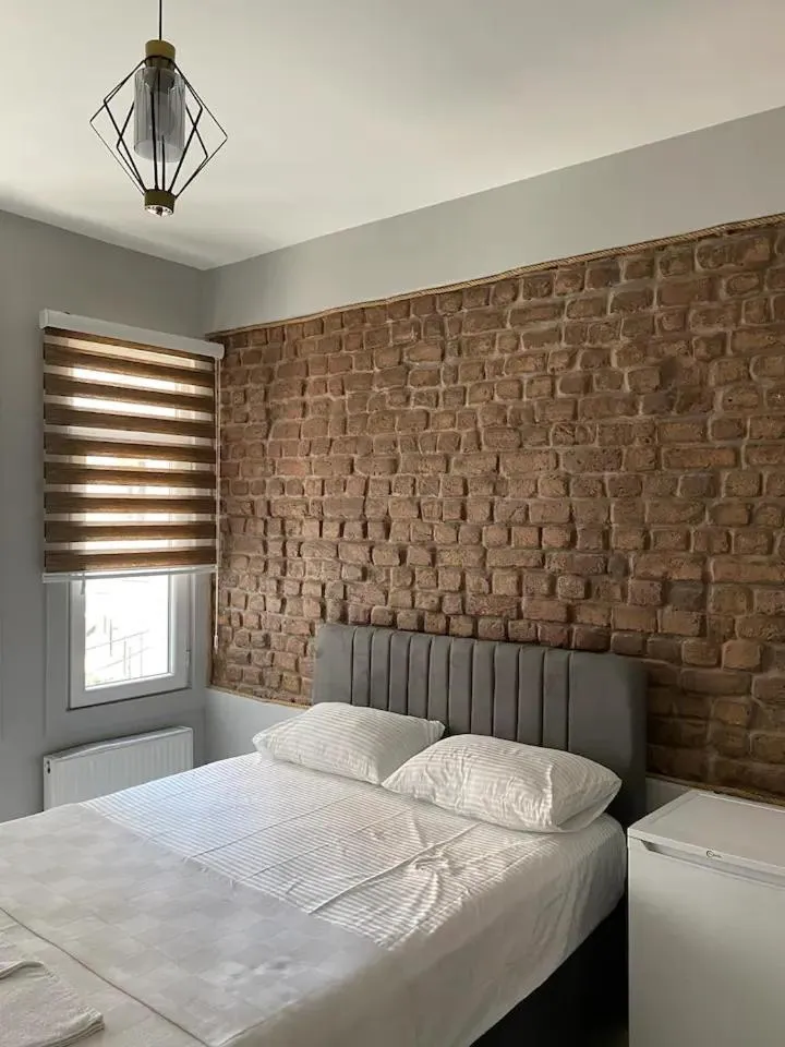 Bed in Zelya Istanbul Flats