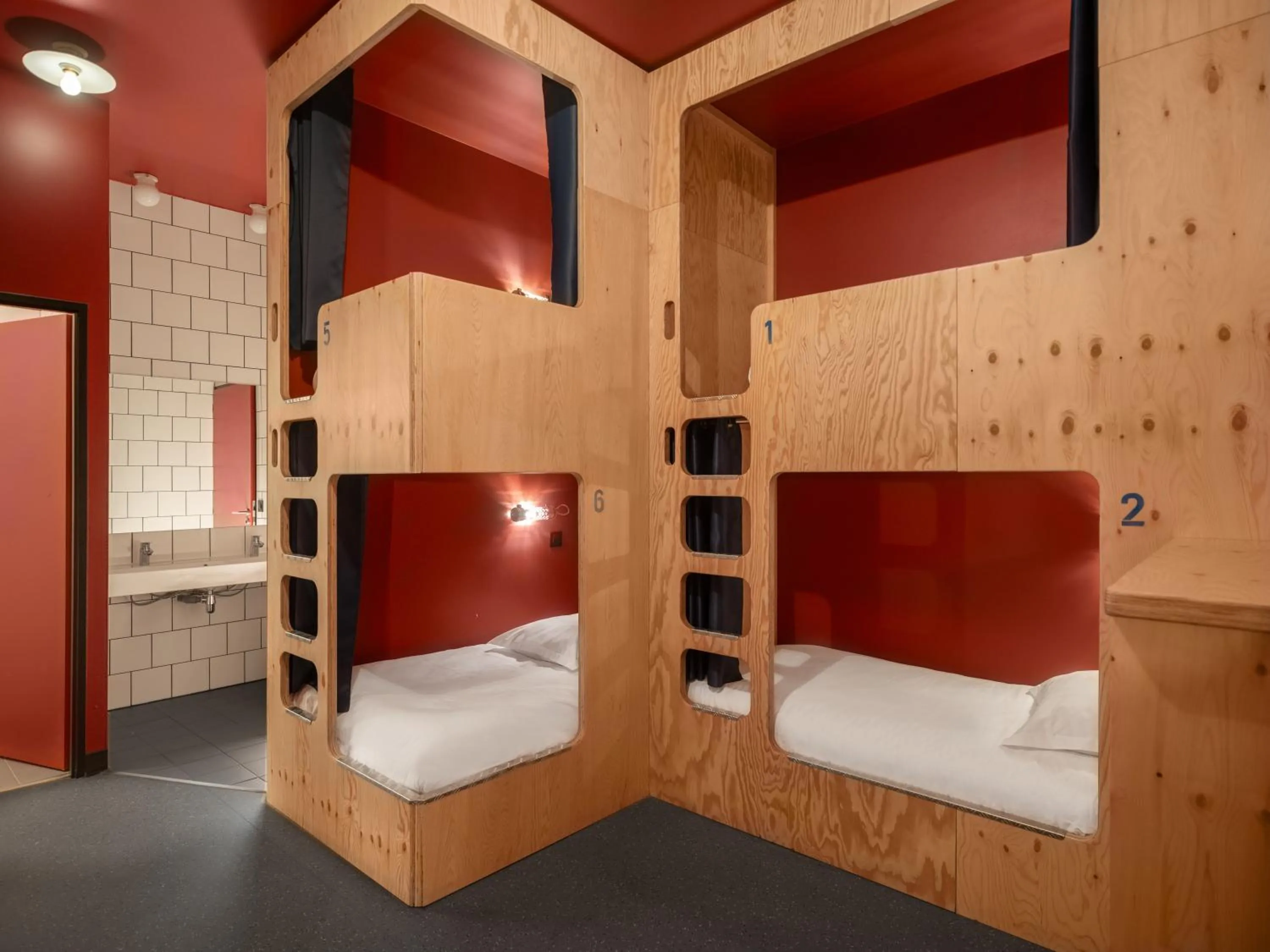 Bed in Eklo Hotels Paris Roissy CDG Airport