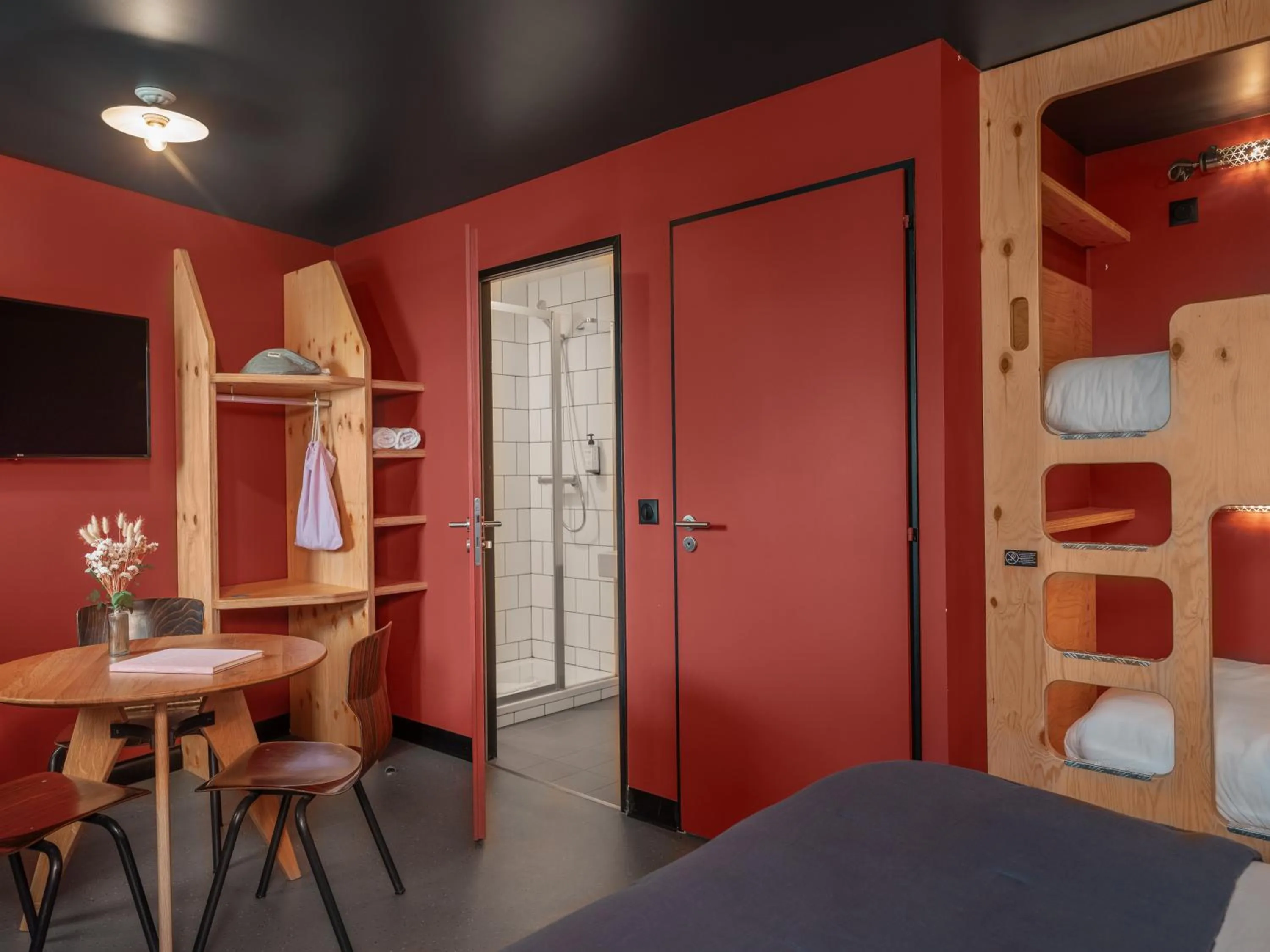 Bed in Eklo Hotels Paris Roissy CDG Airport