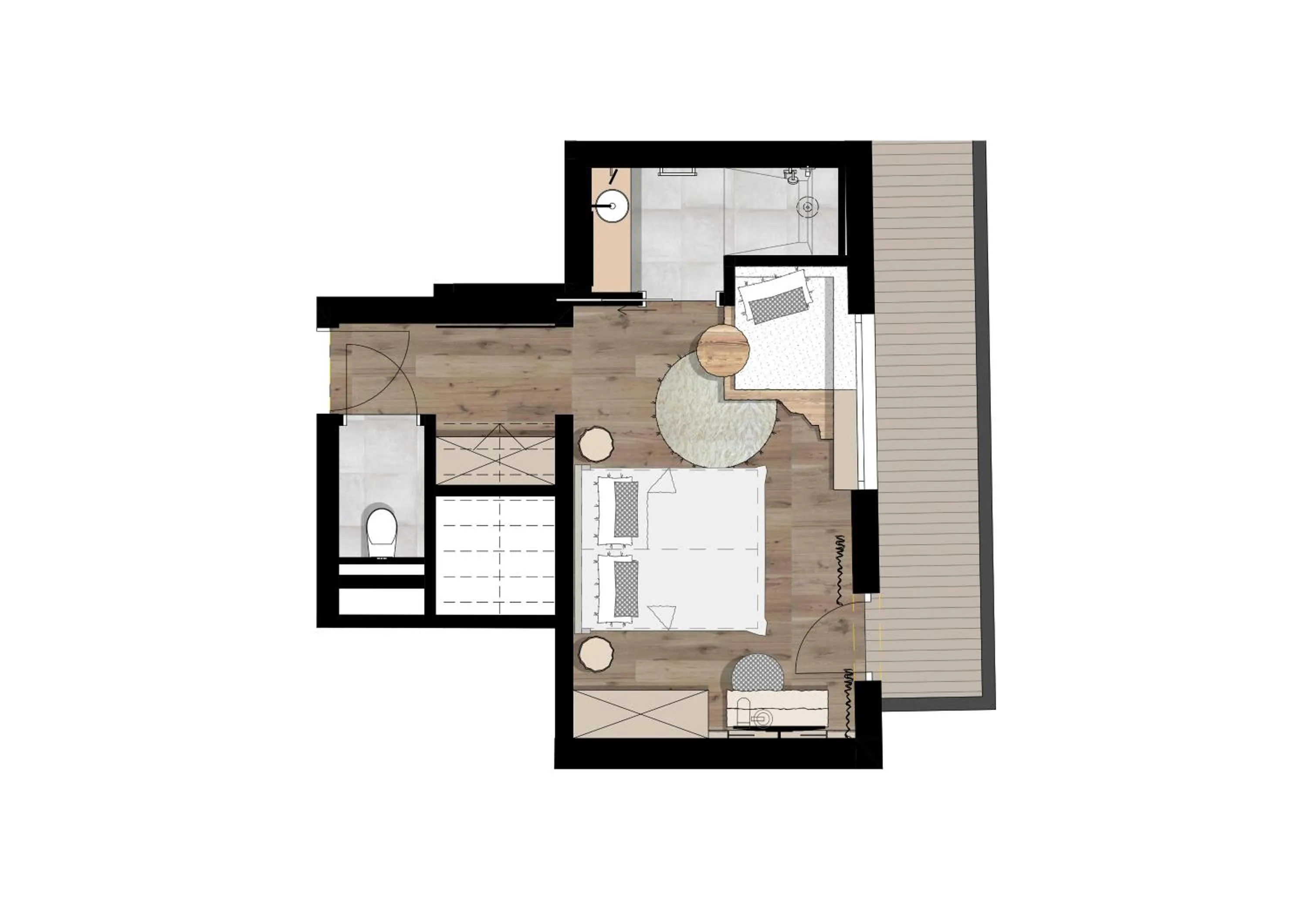 Floor plan in Margarethenstein Boutique Hotel