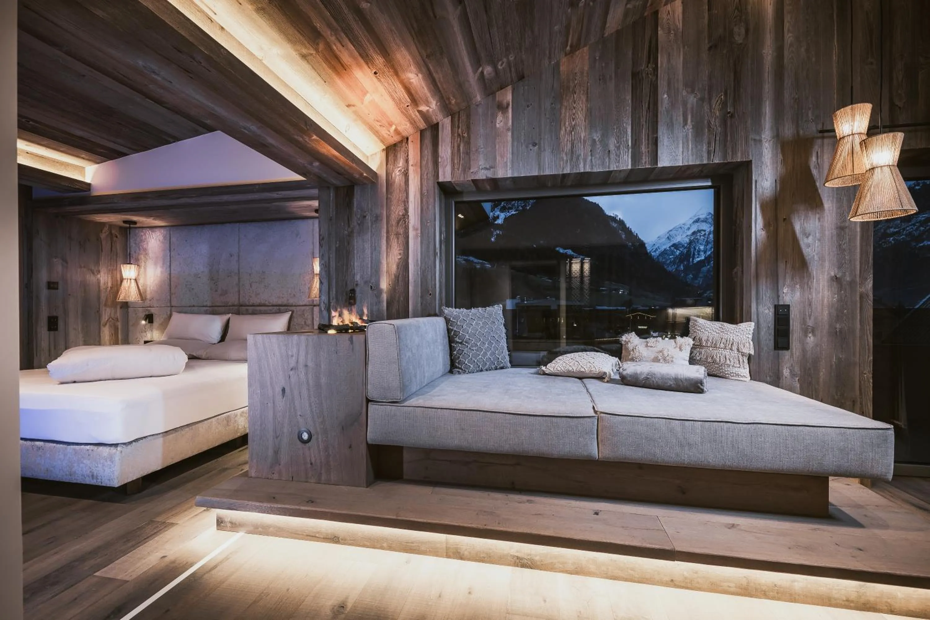 Sauna, Bed in Margarethenstein Boutique Hotel