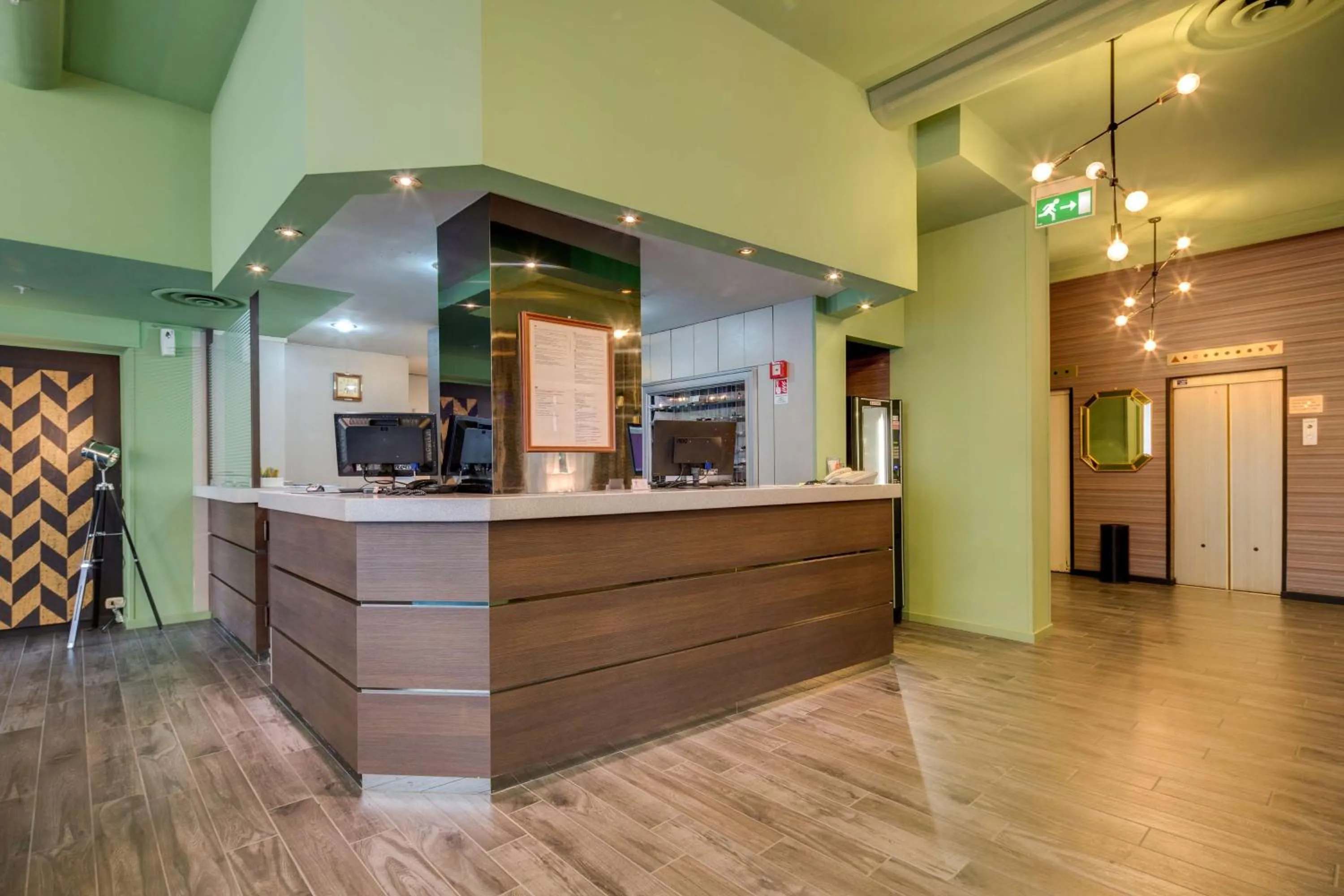 Lobby or reception in Best Western Plus CHC Florence