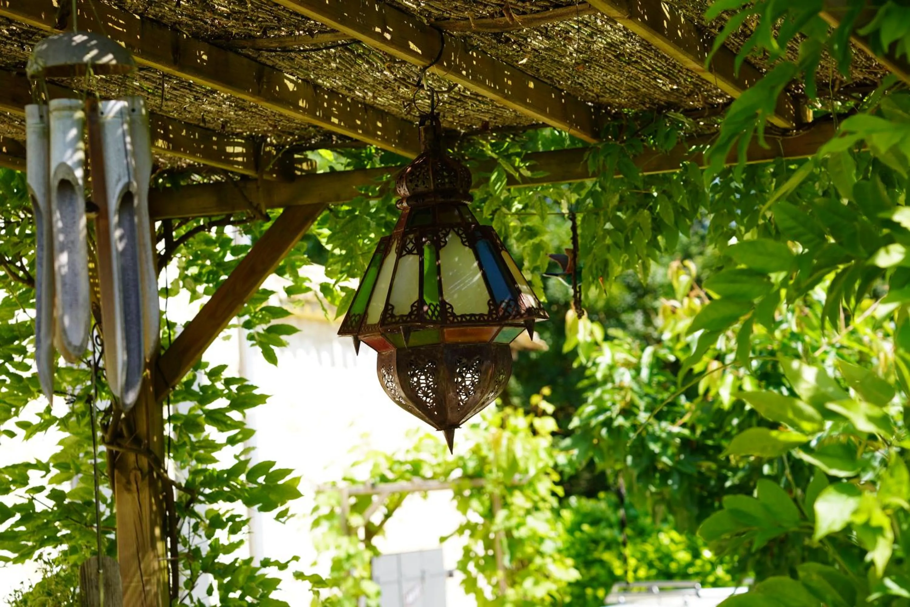 Garden view in La Girondine