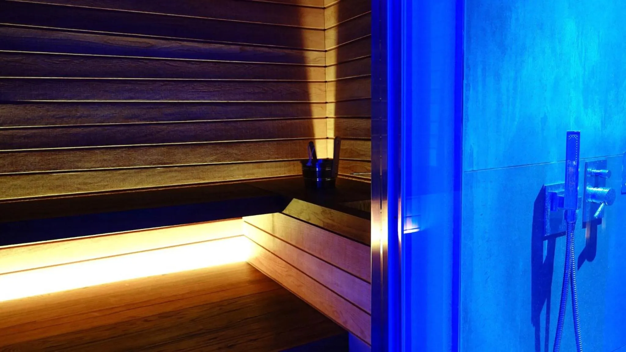 Sauna in Splendido Bay Luxury Spa Resort