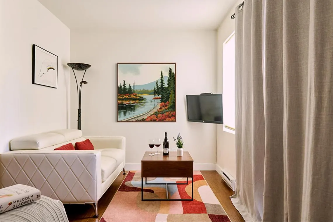 Living room in Liahona Guest House