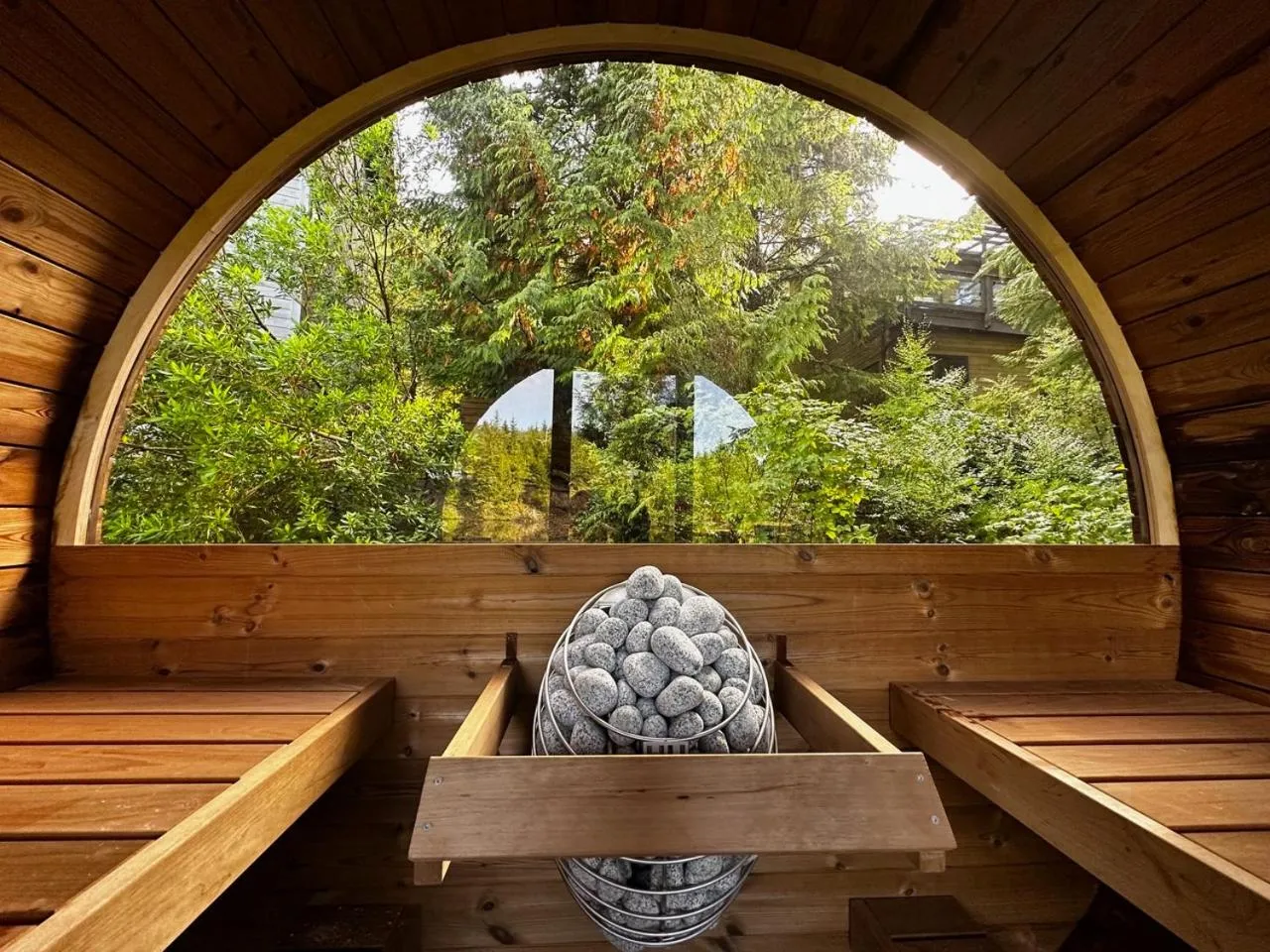 Sauna in Liahona Guest House