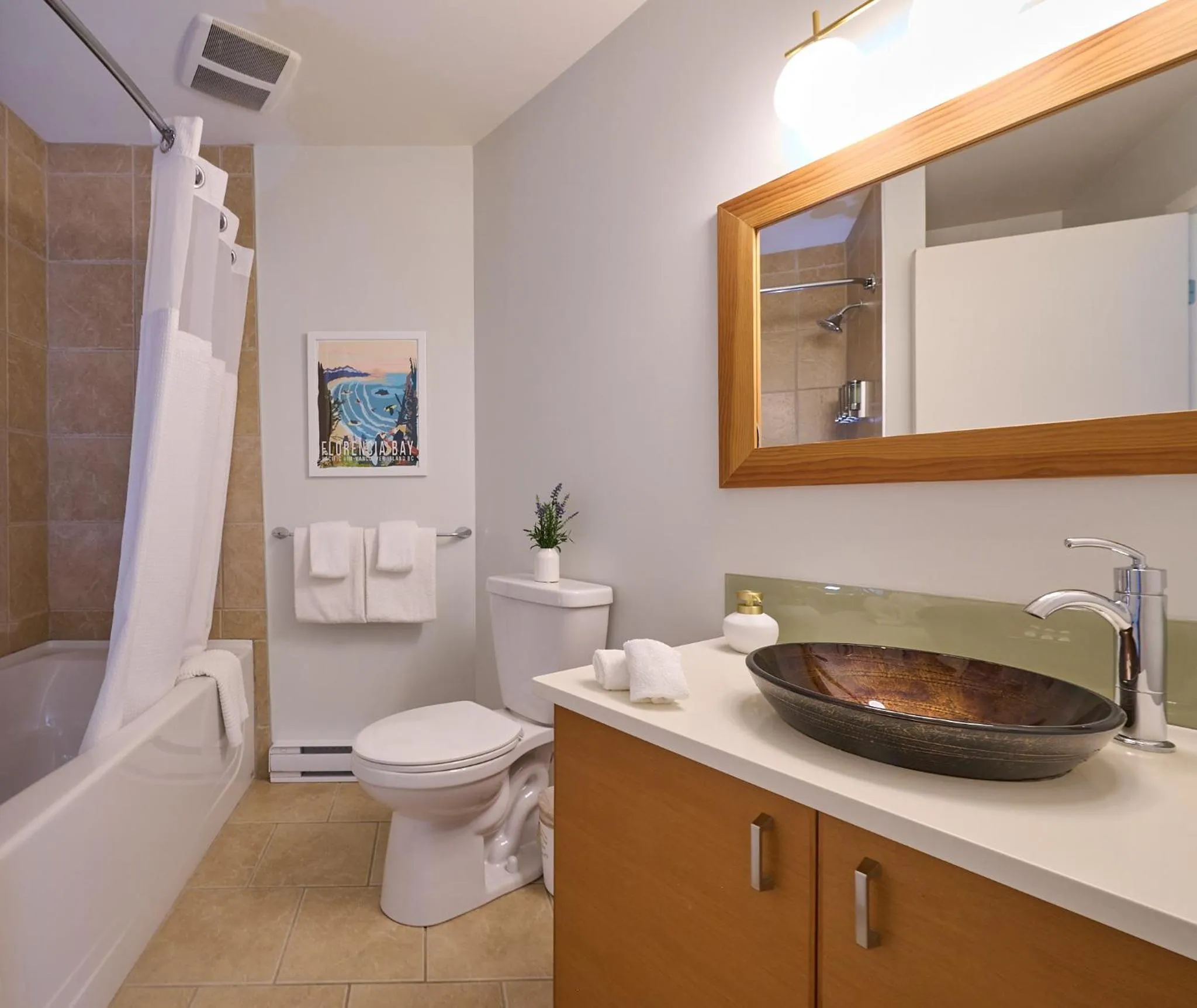 Bathroom in Liahona Guest House
