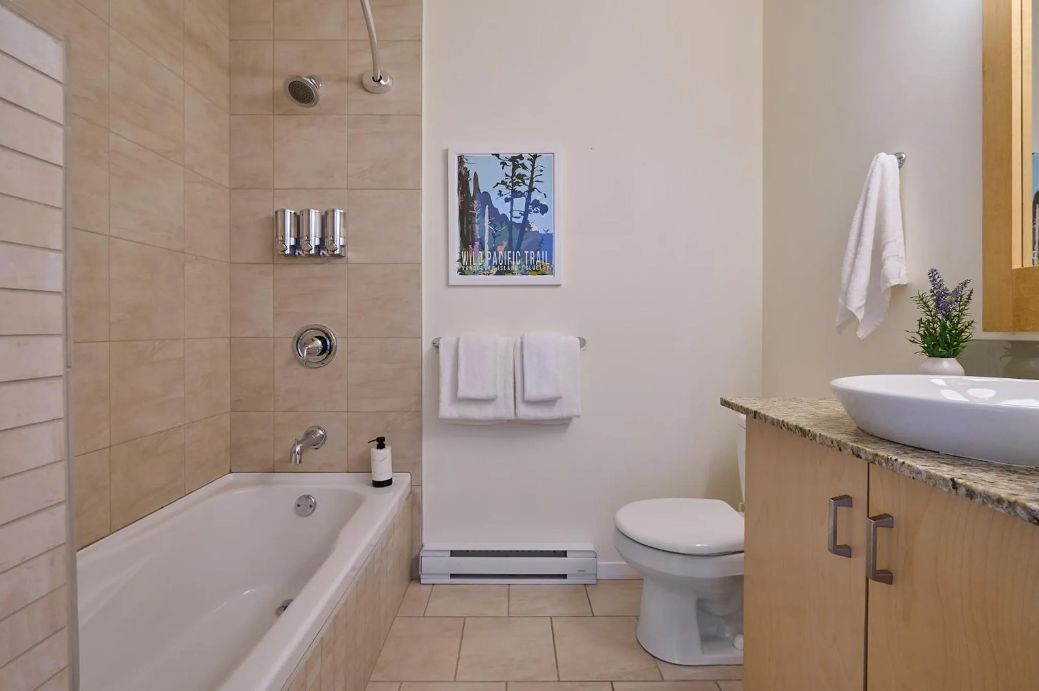 Bathroom in Liahona Guest House