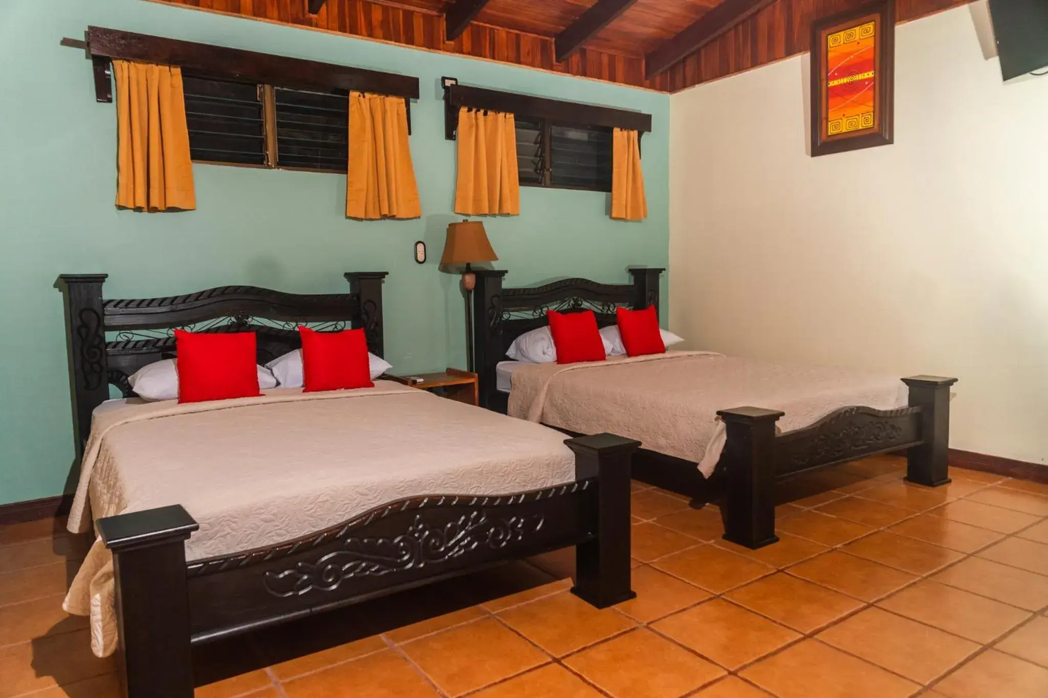 Double Room with Two Double Beds in Catarata Eco Lodge Double Room with Two Double Beds in Catarata Eco Lodge