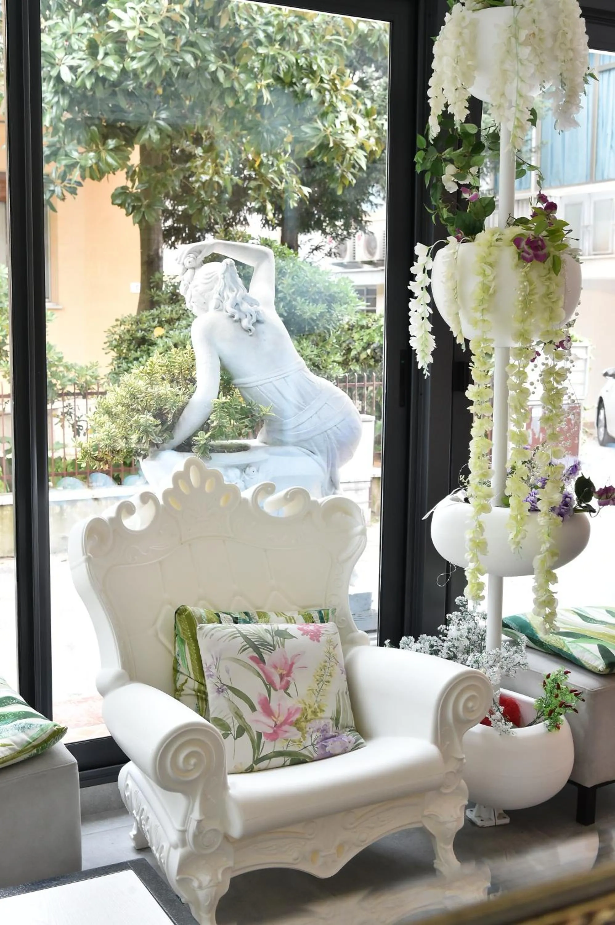 Seating area in Hotel Okinawa