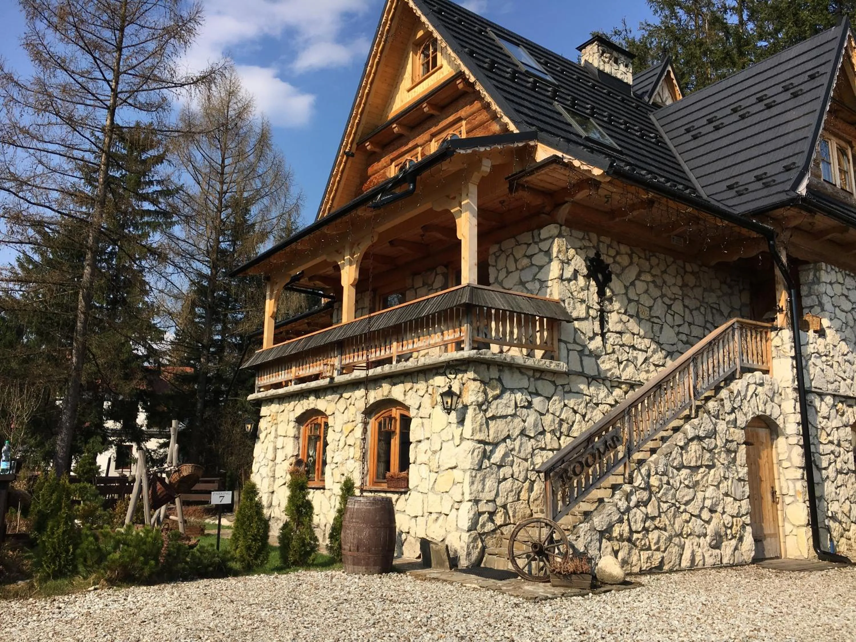 Property building in Rezydencja Sąsiadów Zakopanego