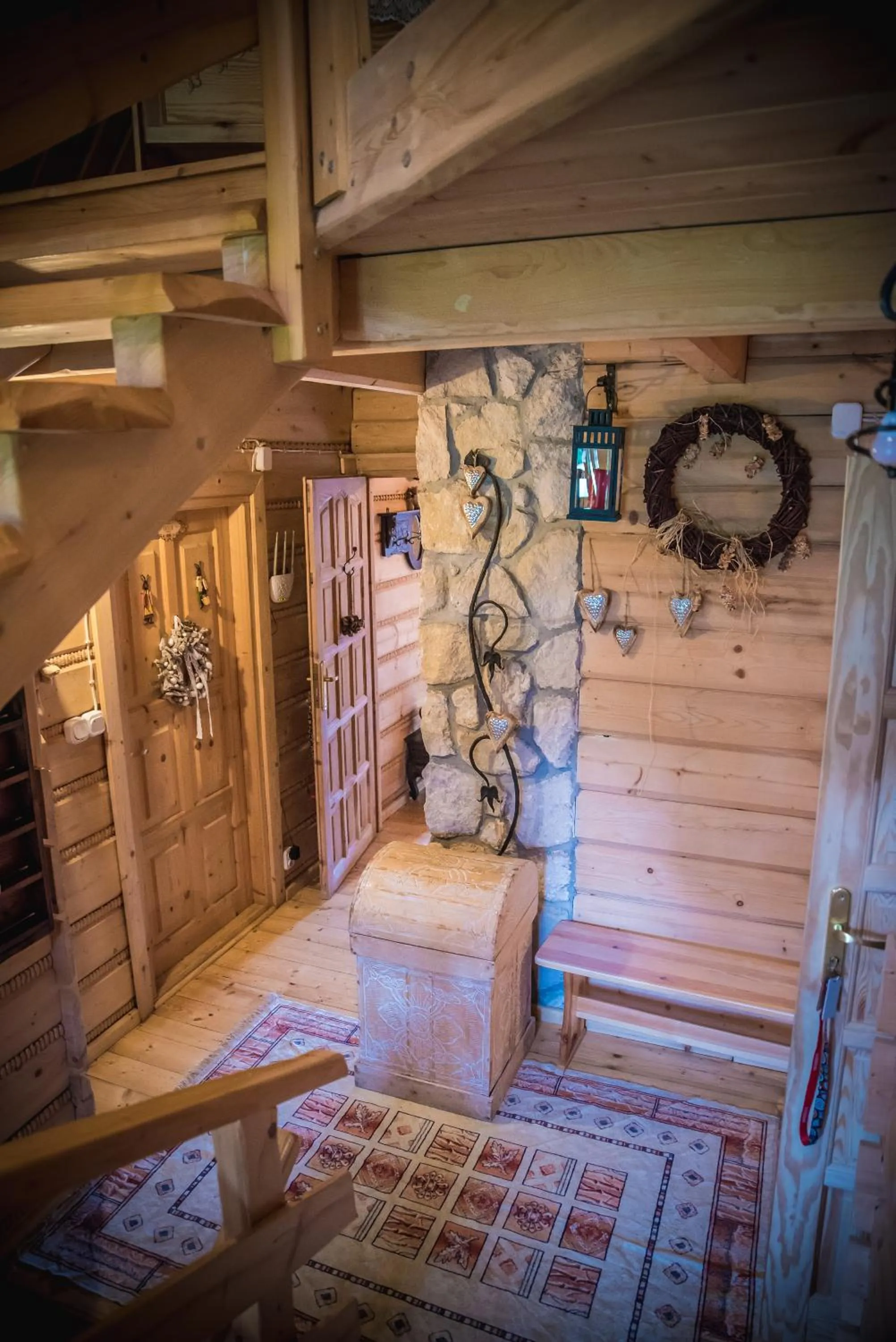 Lobby or reception in Rezydencja Sąsiadów Zakopanego