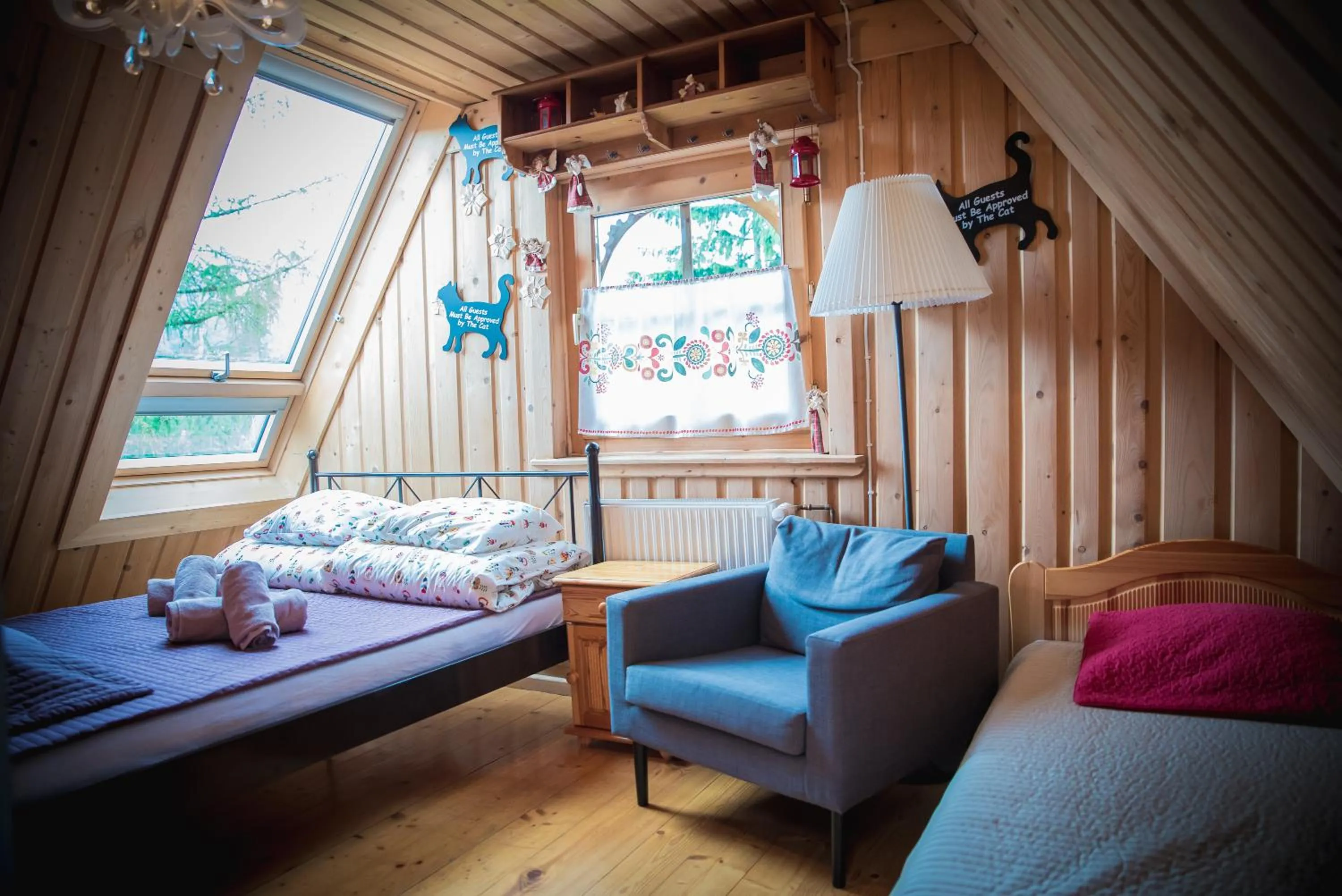 Bedroom in Rezydencja Sąsiadów Zakopanego