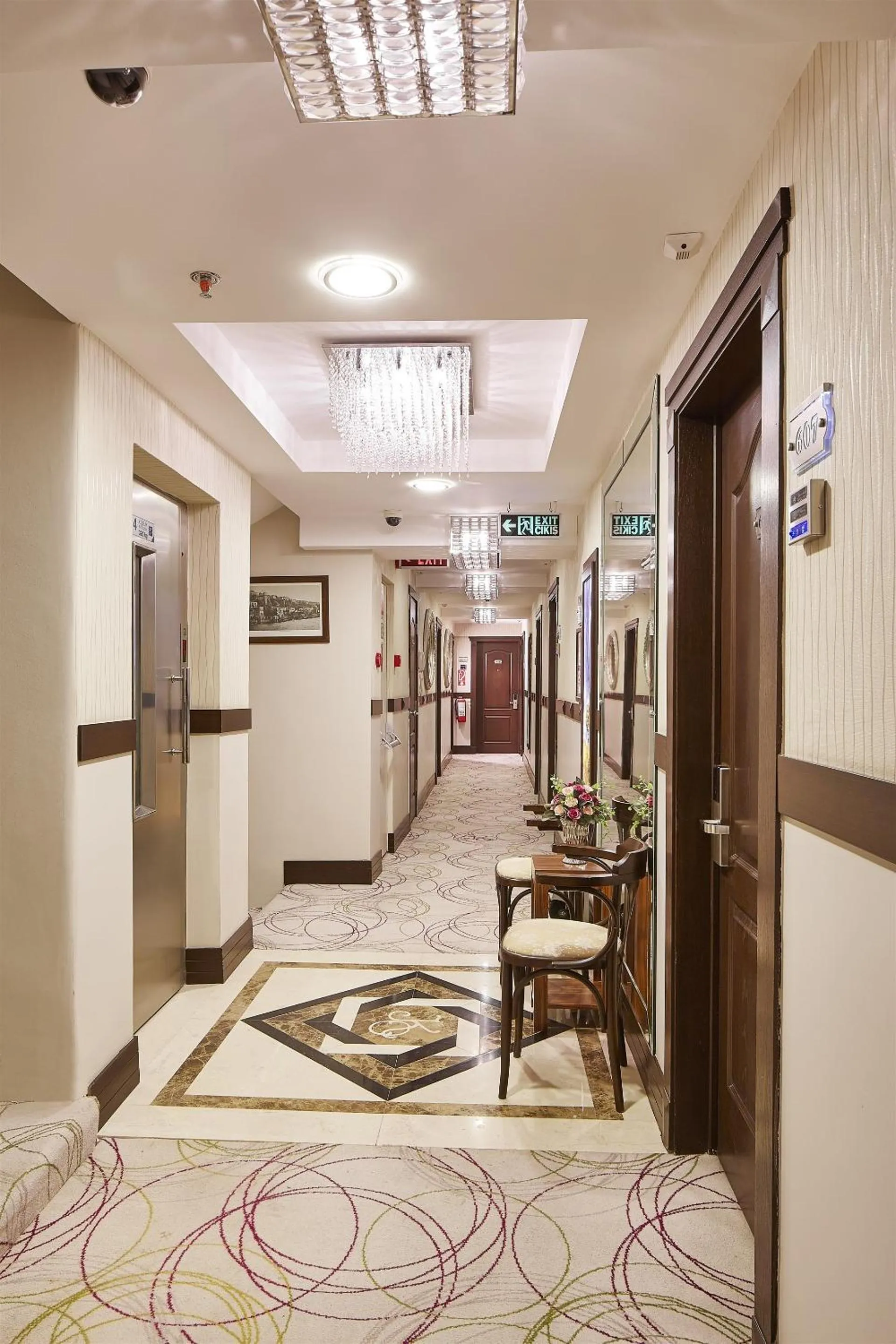 Decorative detail in Kilim Hotel Izmir