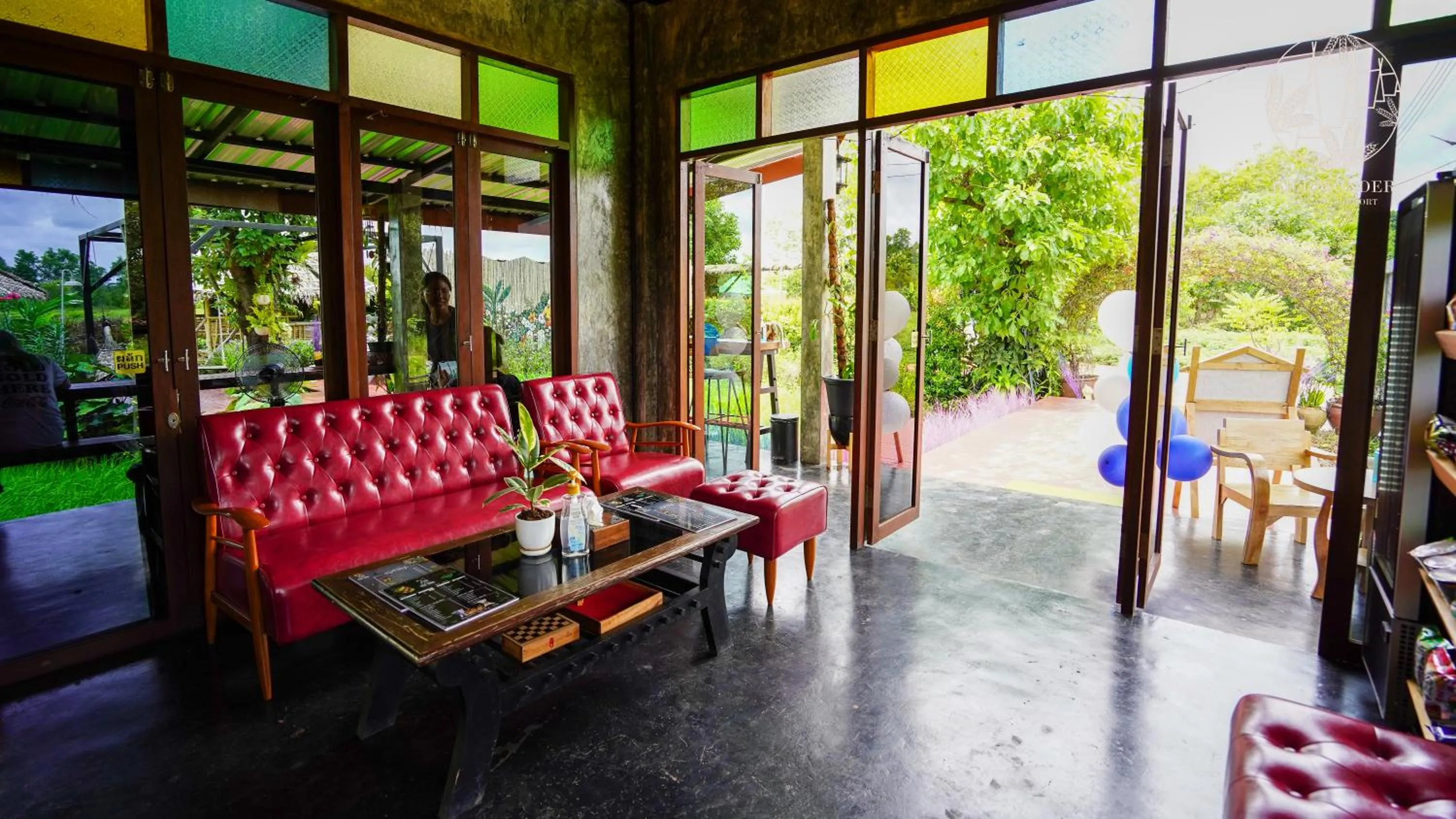 Property building in Rice Wonder Cafe & Eco Resort