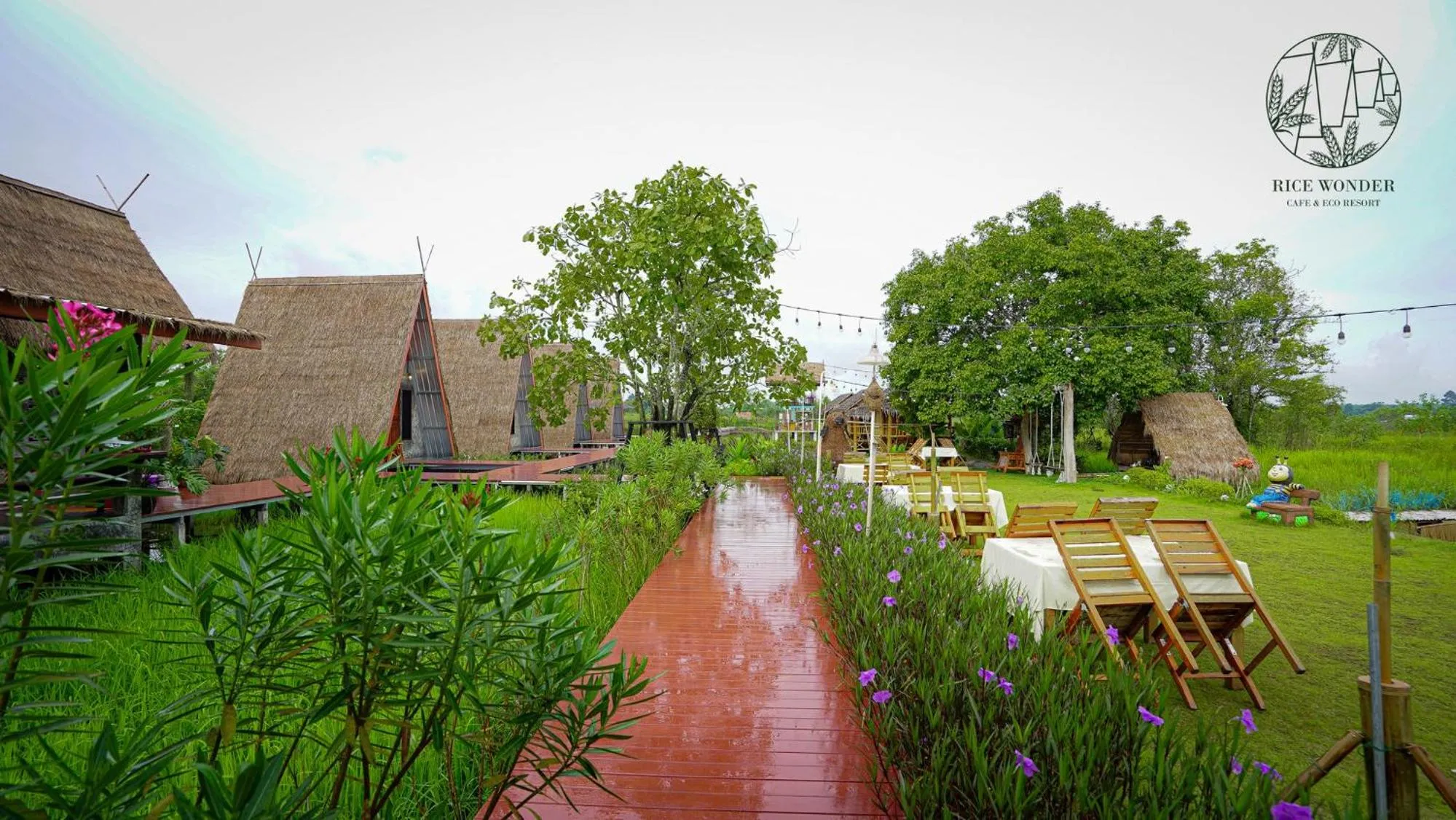 Restaurant/places to eat in Rice Wonder Cafe & Eco Resort