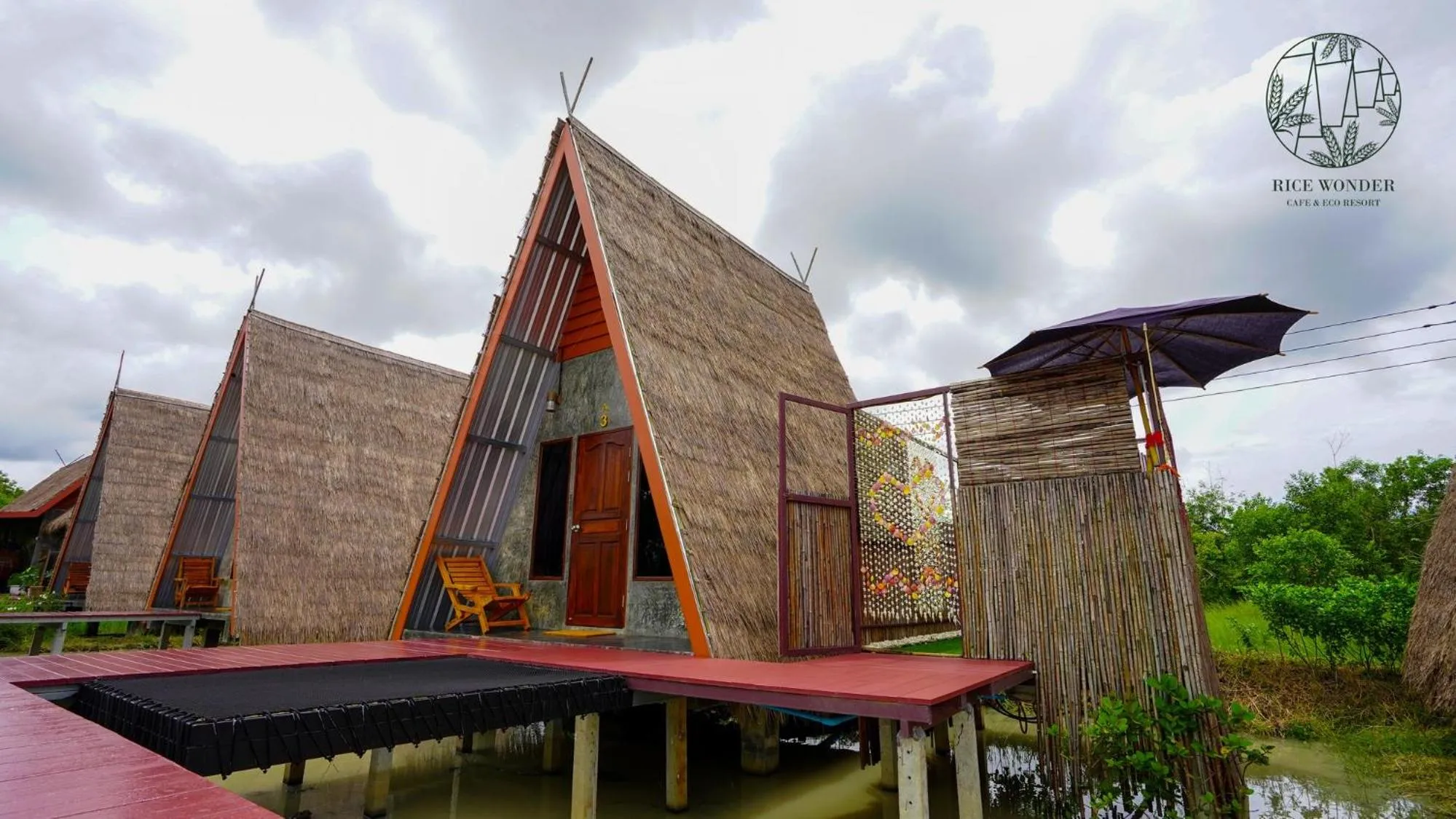 Property building in Rice Wonder Cafe & Eco Resort