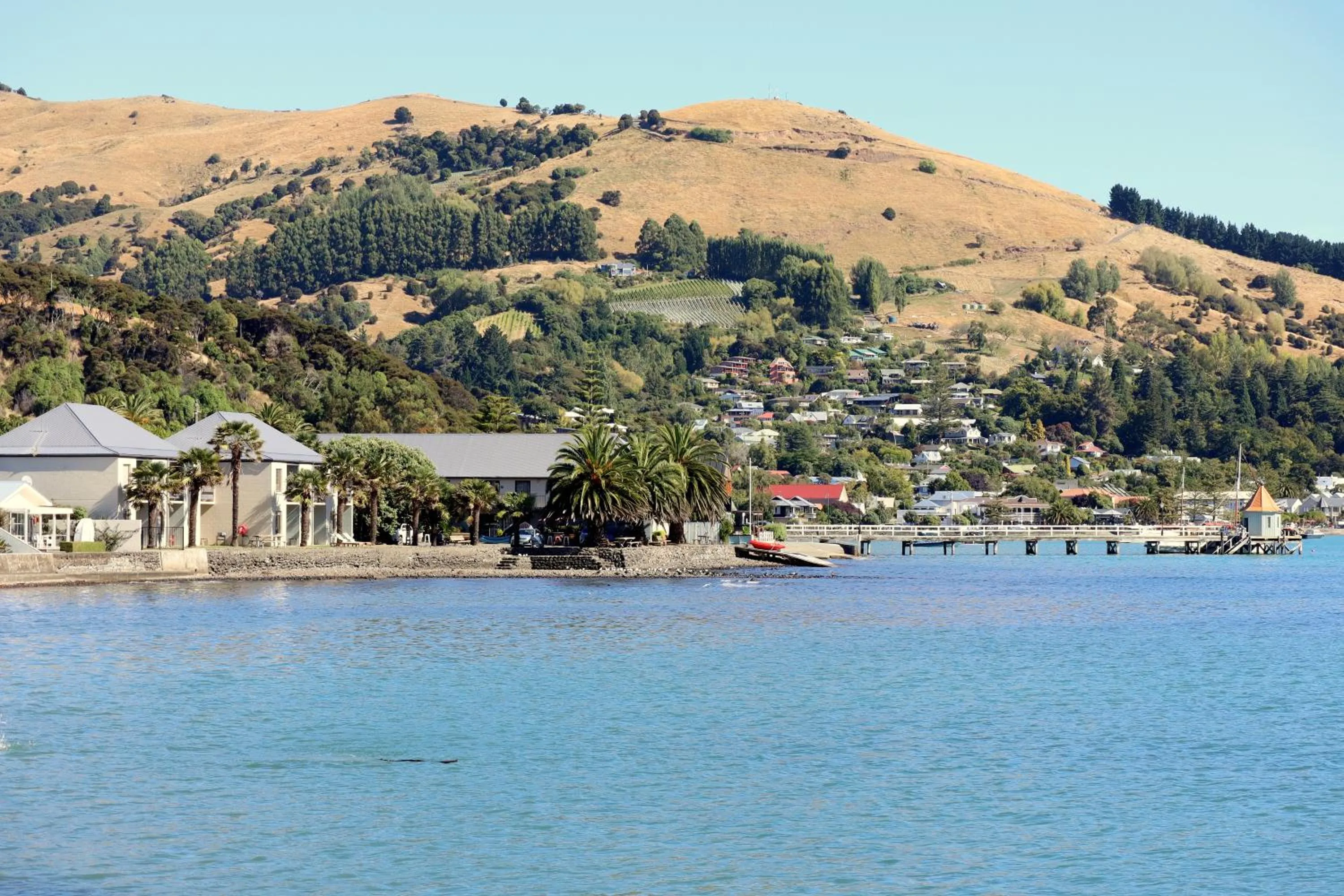 Property building in Akaroa Waterfront Motels