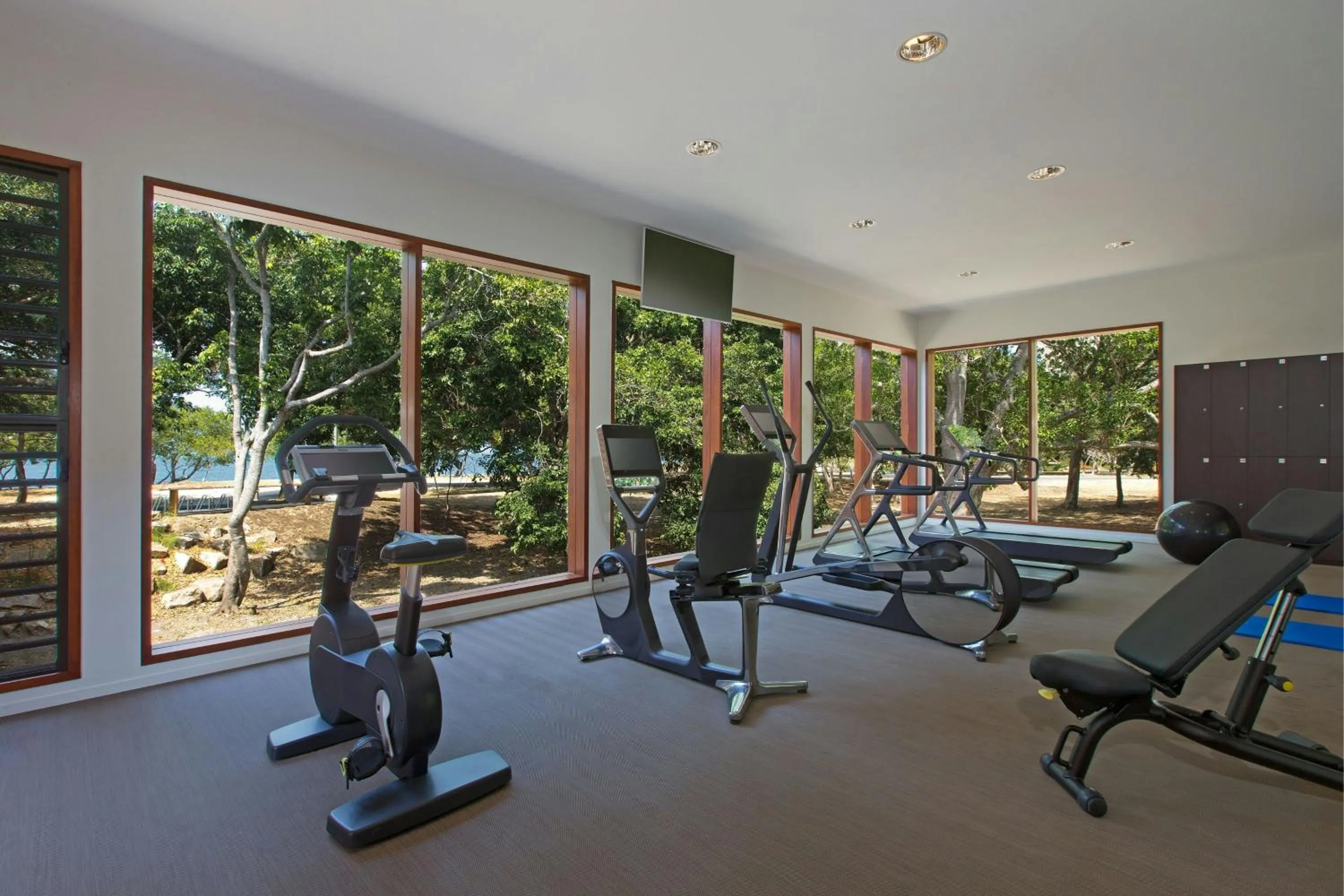 Fitness centre/facilities in Sheraton New Caledonia Deva Spa & Golf Resort