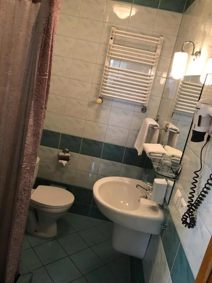 Shower in Hotel Restauracja Podzamcze