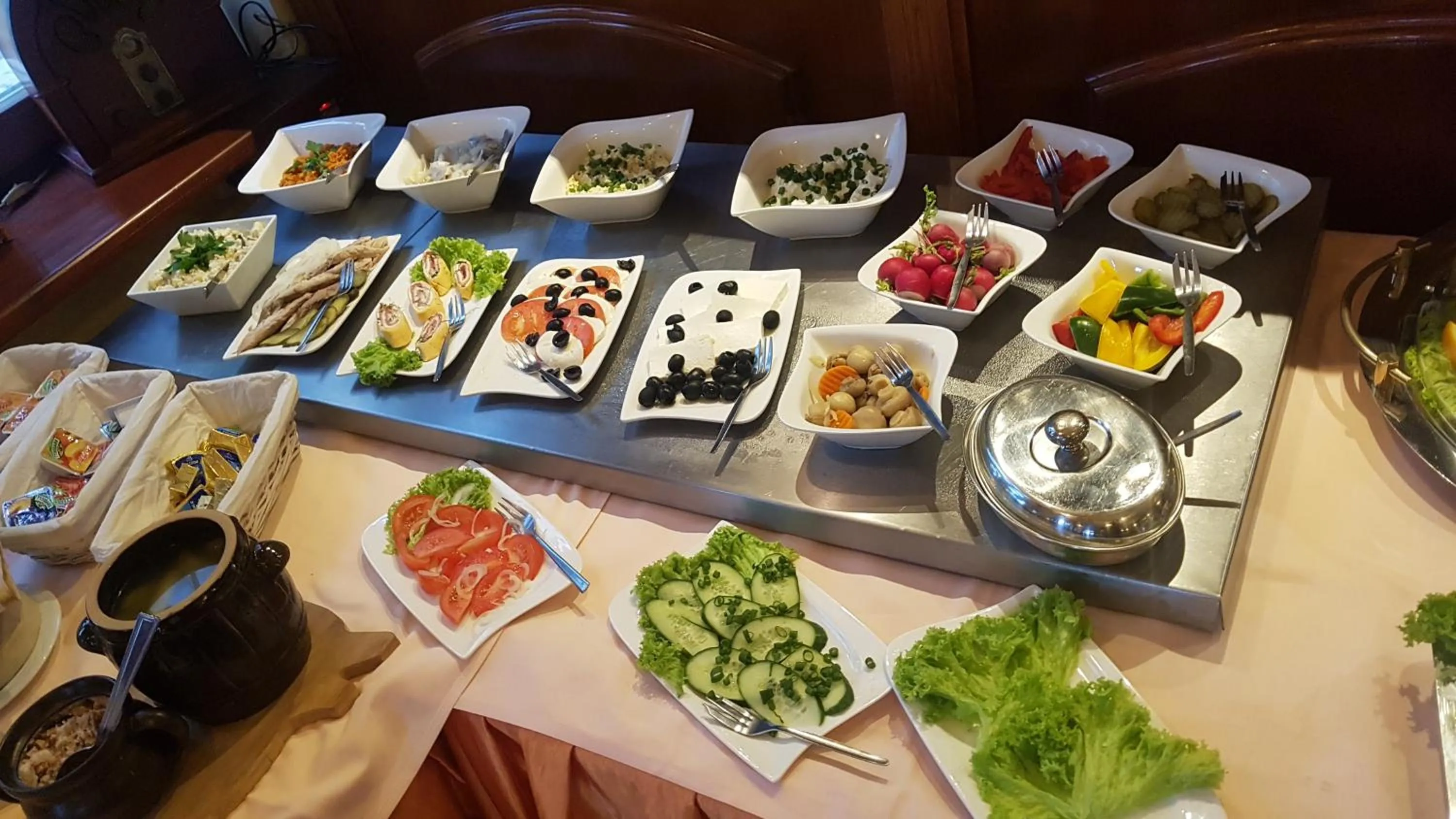 Breakfast in Hotel Restauracja Podzamcze