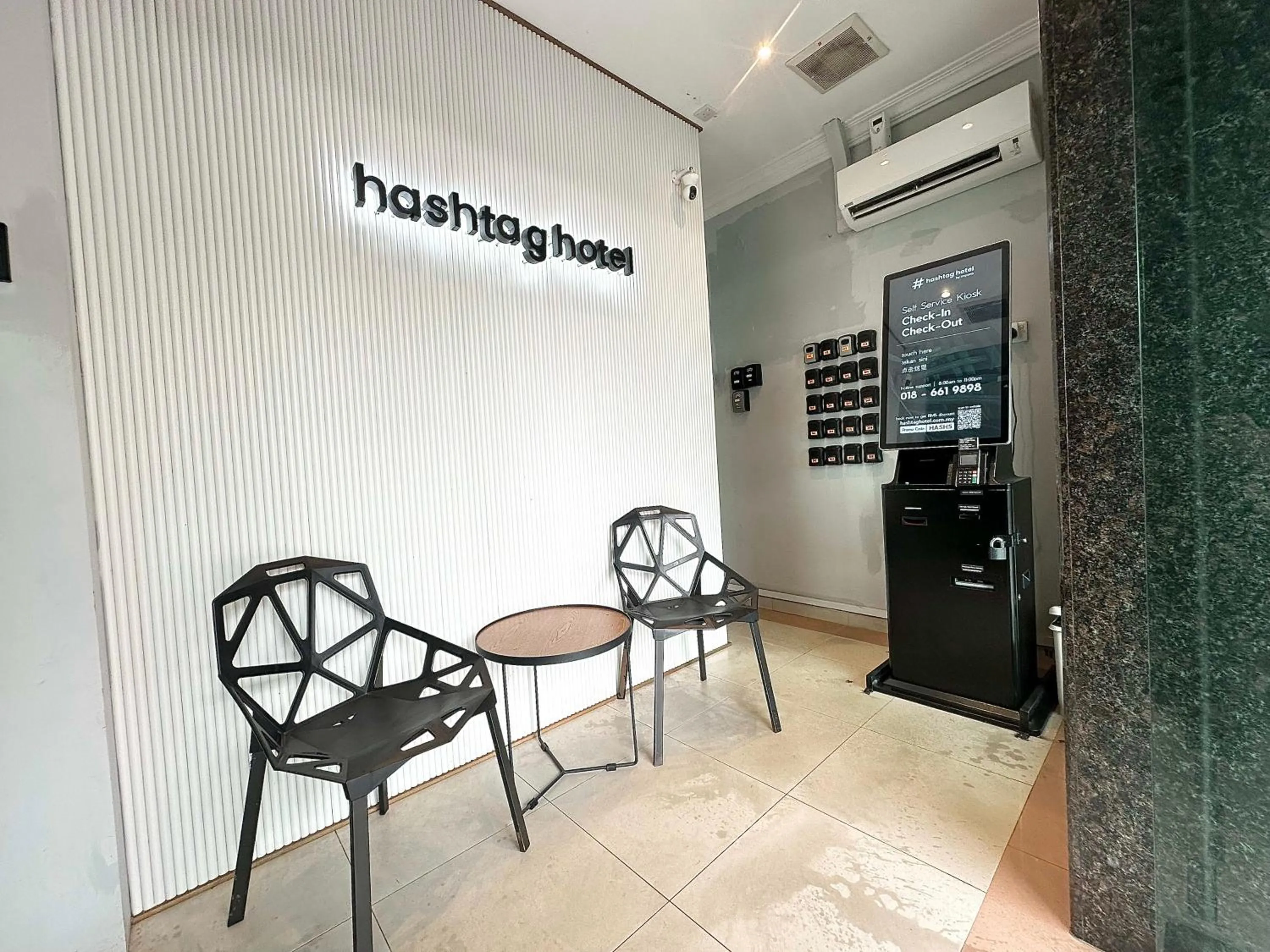Facade/entrance in # Hashtag Hotel - Self Check in