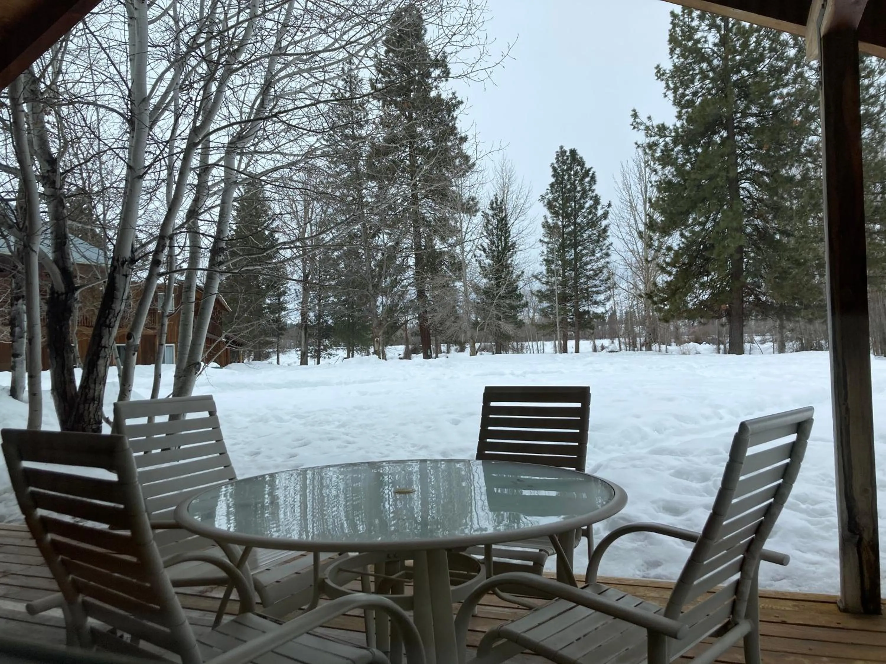 Patio in River Run Inn