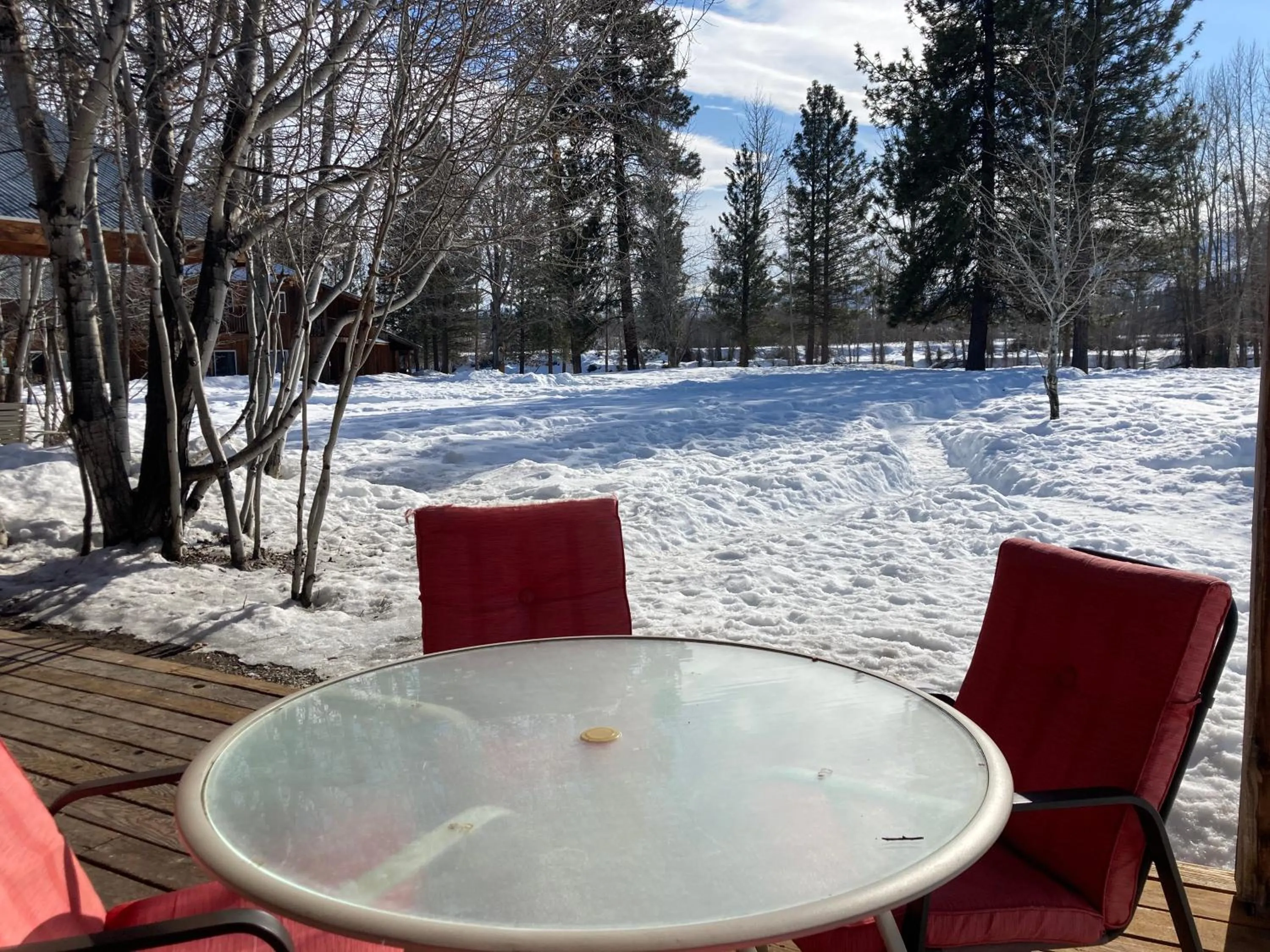 Patio in River Run Inn