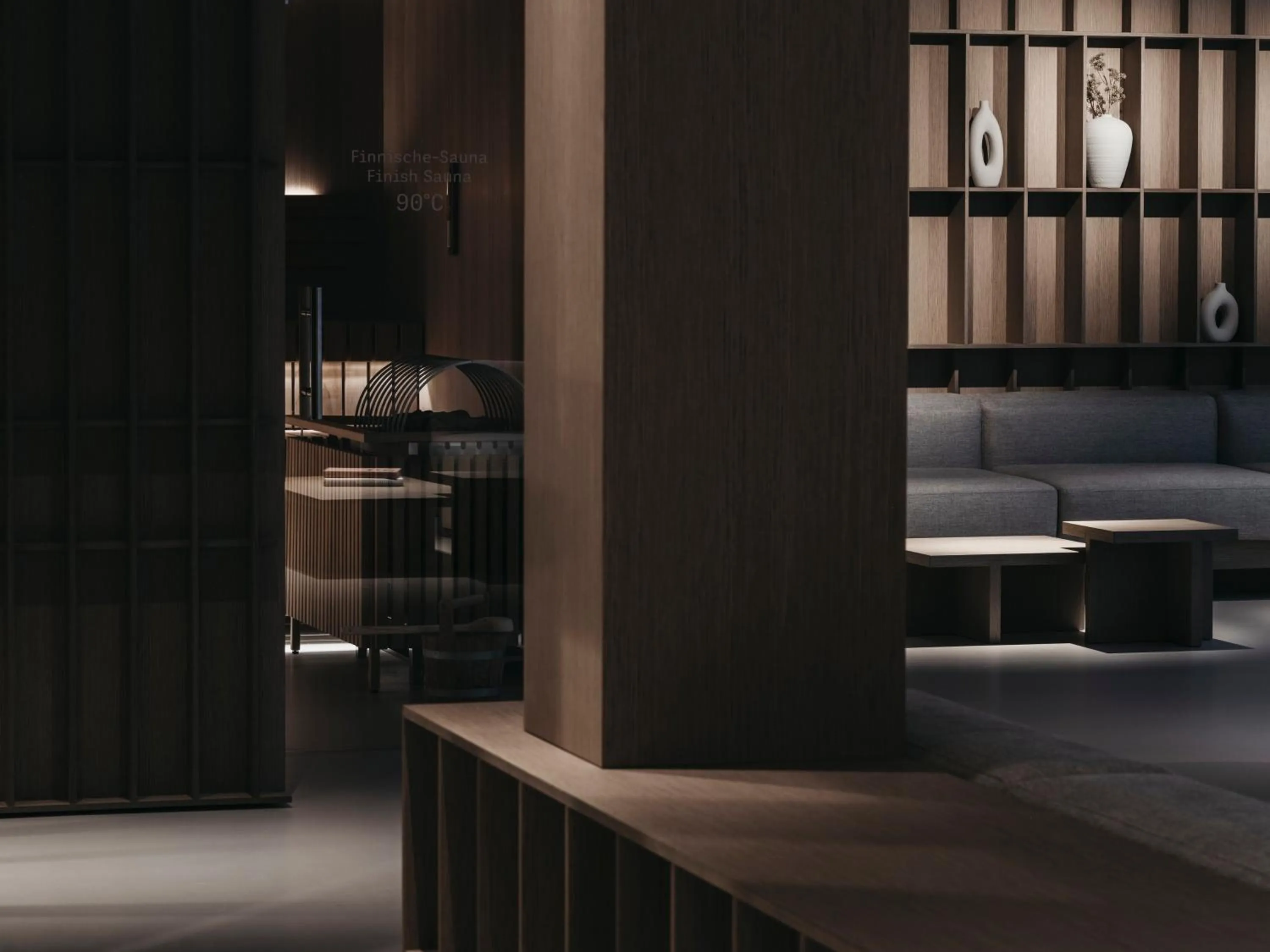 Sauna in Haven Mountain Retreat