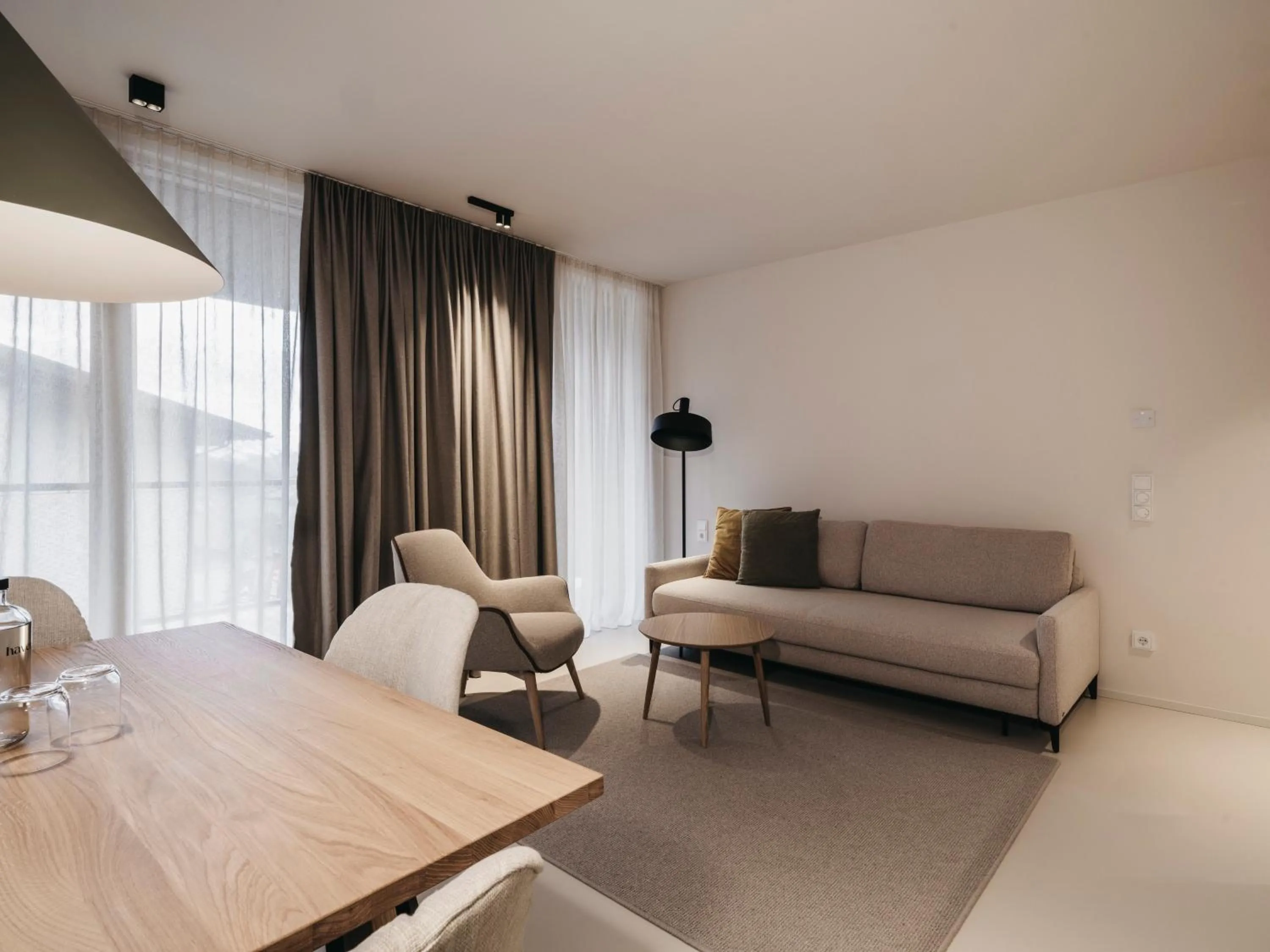 Living room in Haven Mountain Retreat