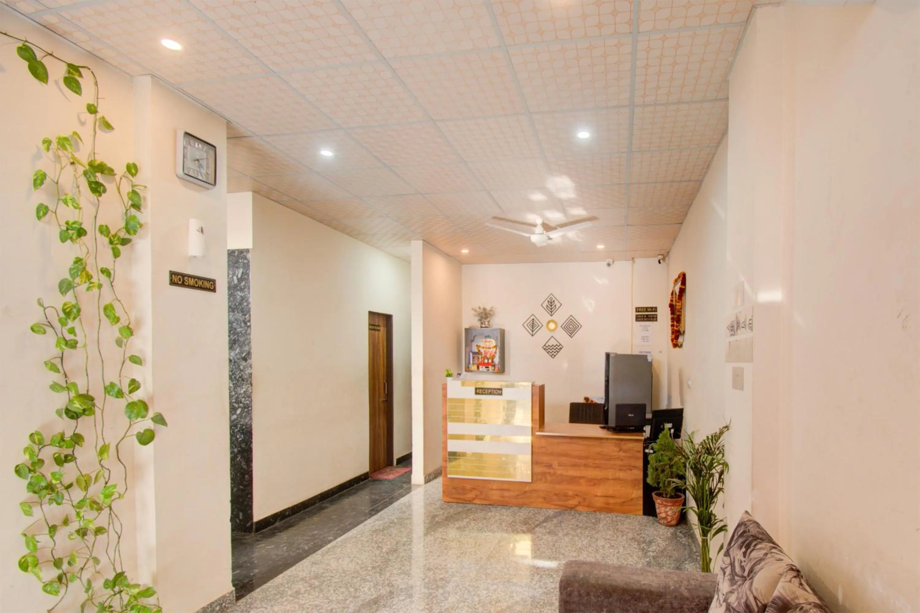 Lobby or reception in Hotel Bhagwati Palace