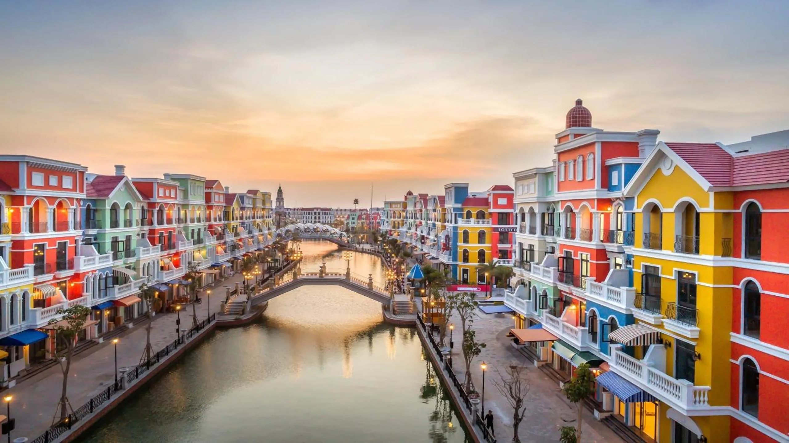 Bird's eye view in Lia Homestay Grand World Phu Quoc