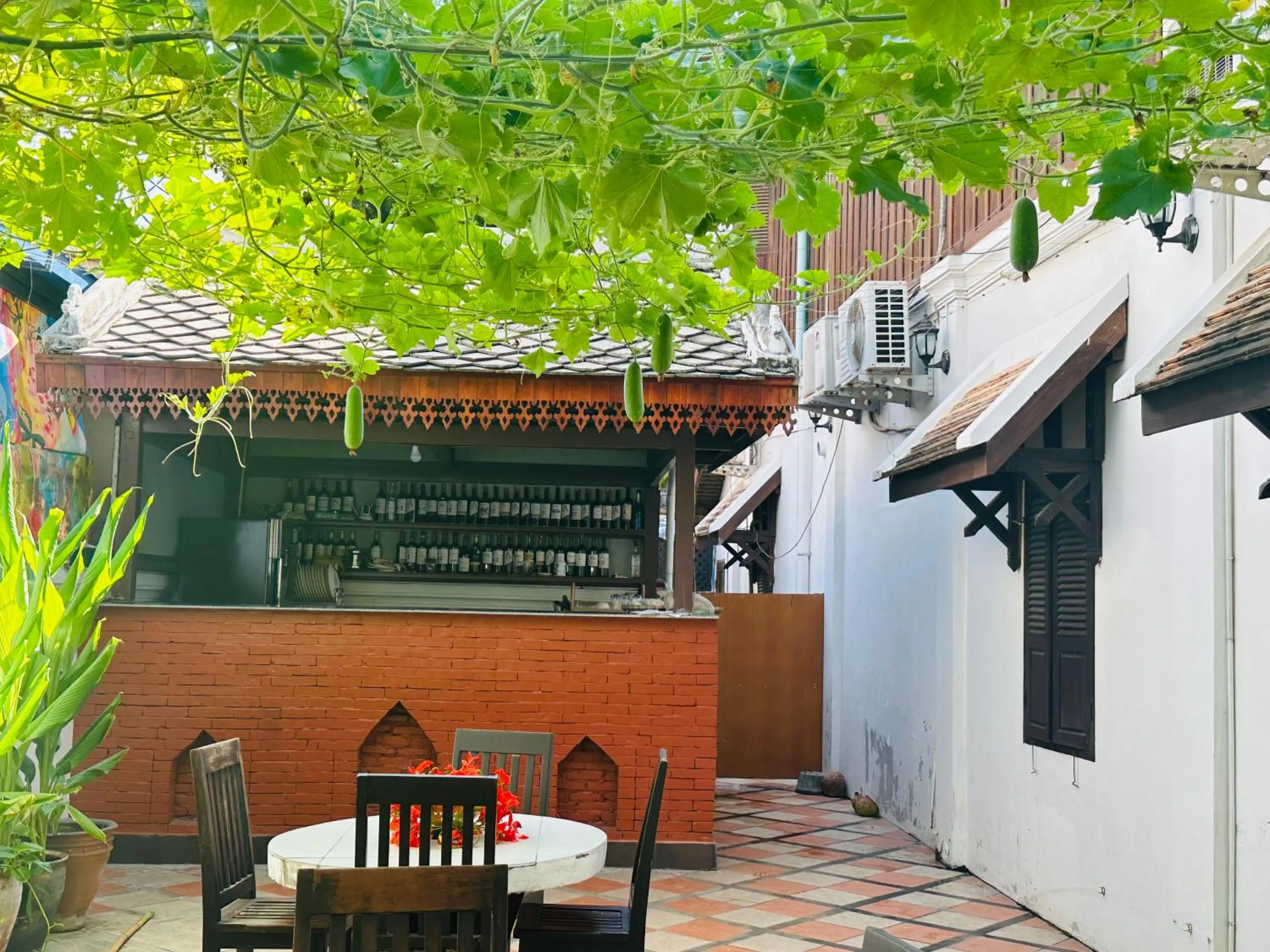 Property building in Thatsaphone Hotel