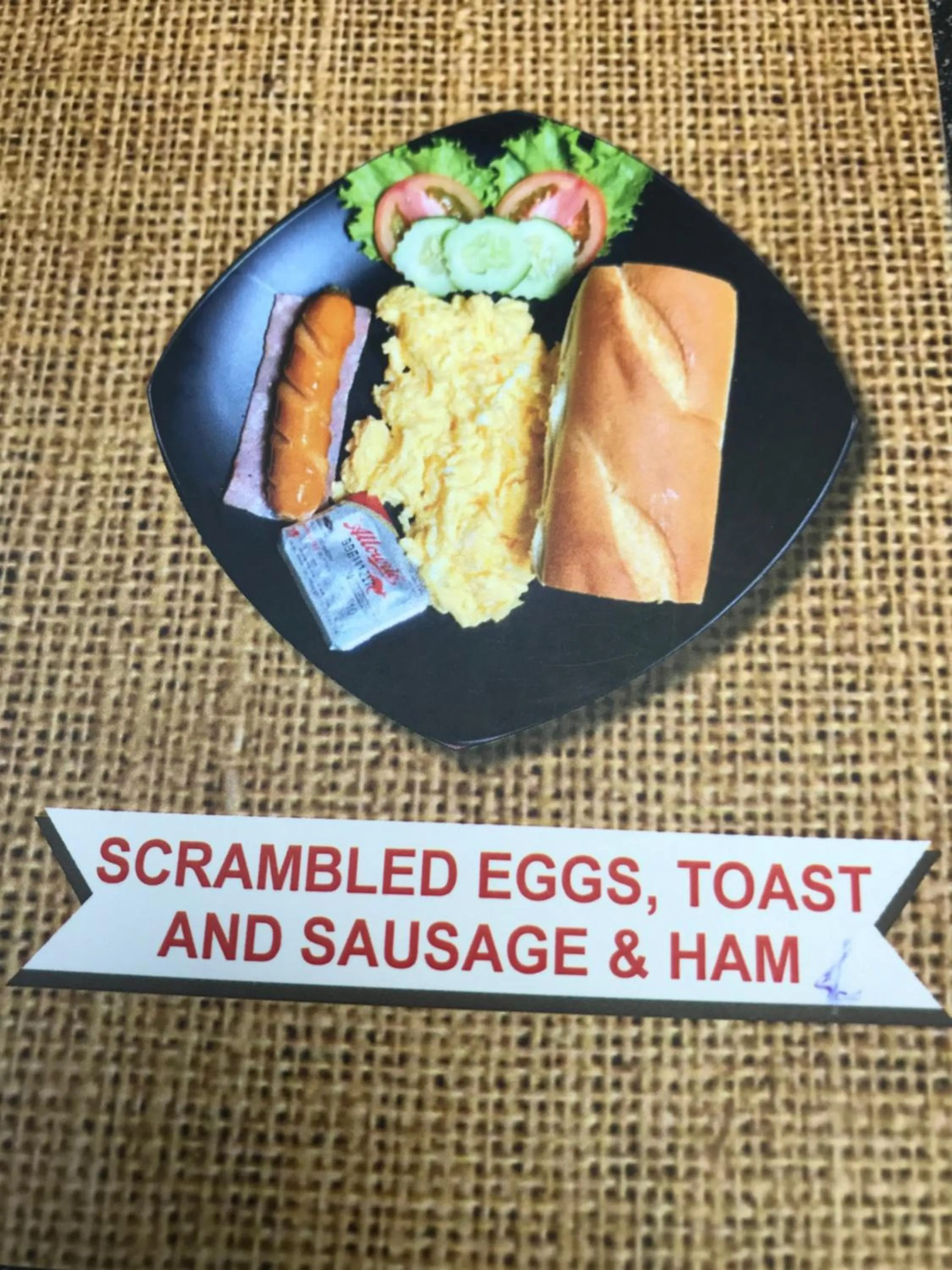 Breakfast in Thatsaphone Hotel