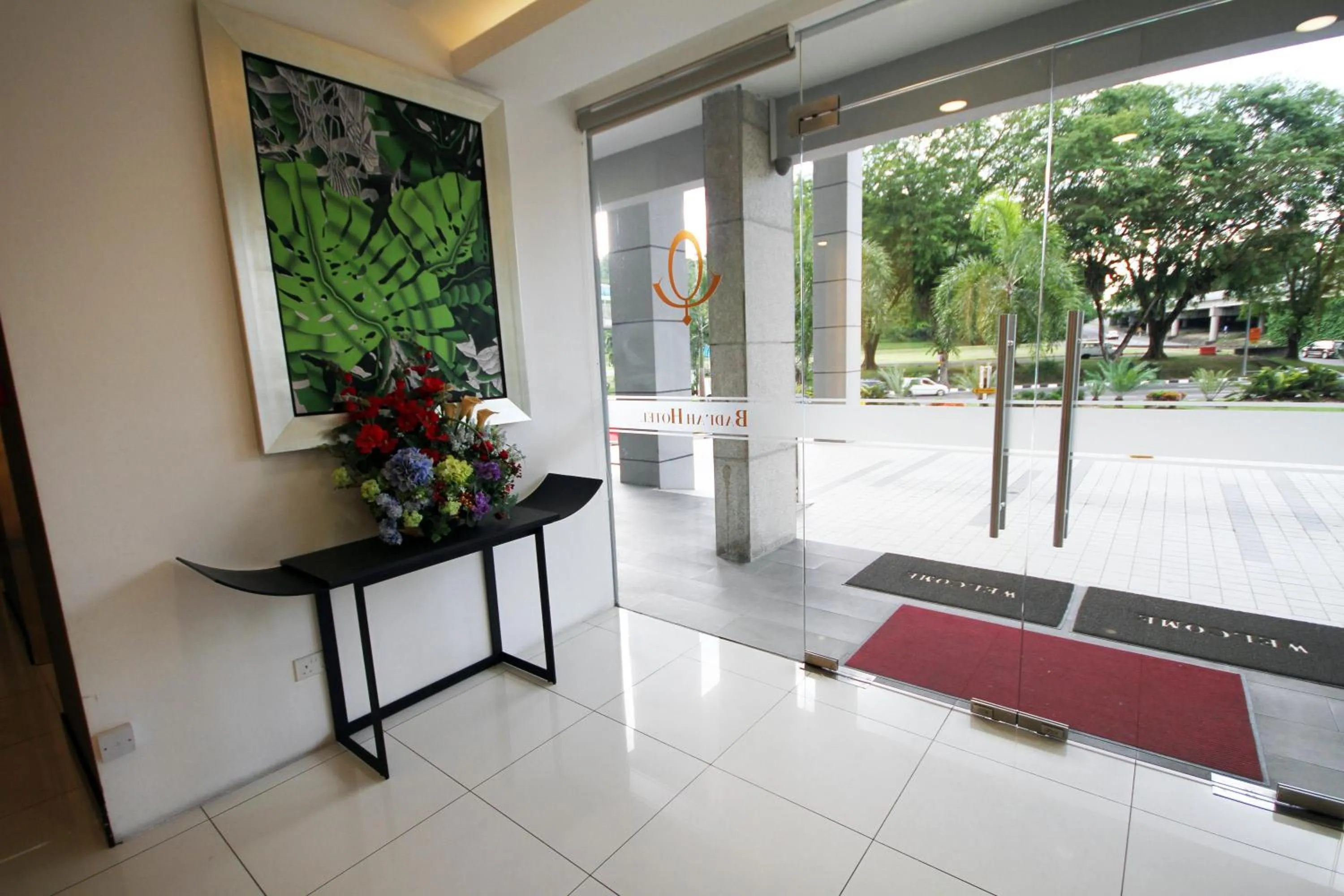 Lobby or reception in Badi'ah Hotel