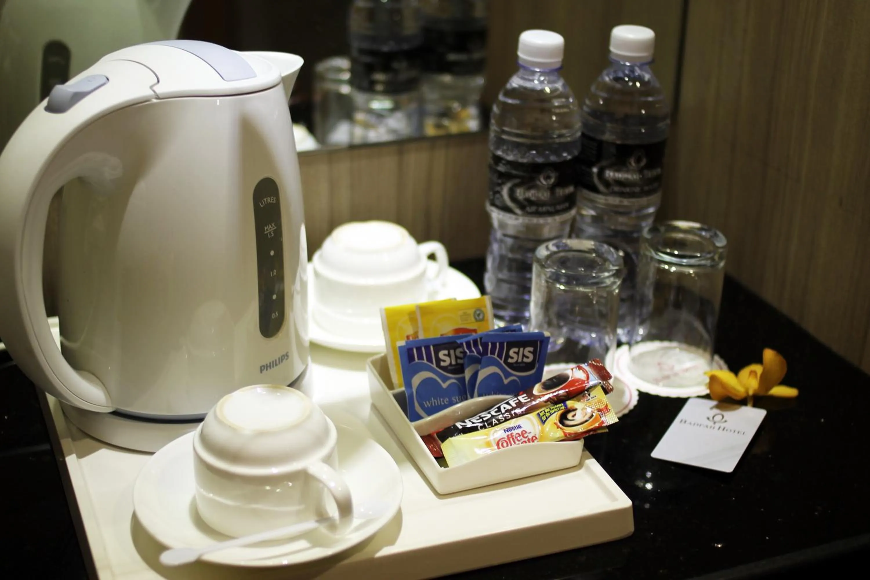 Coffee/tea facilities in Badi'ah Hotel