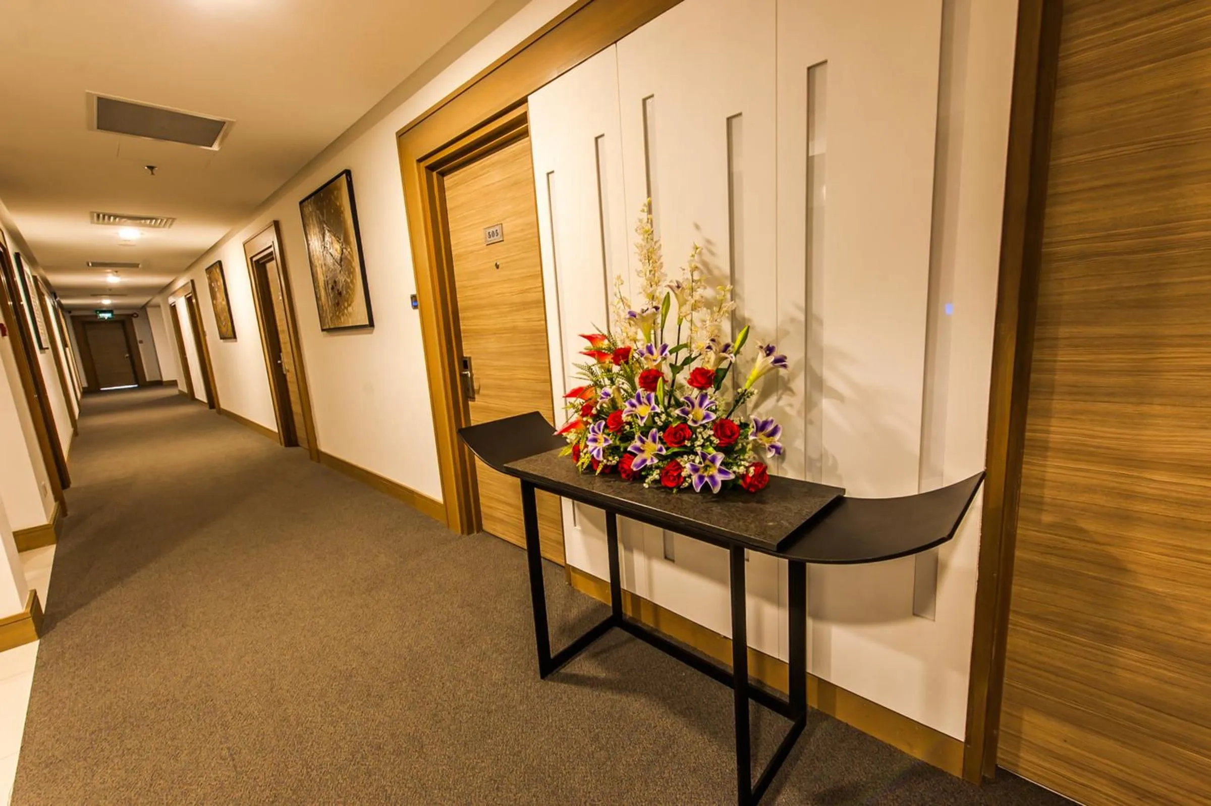 Decorative detail in Badi'ah Hotel