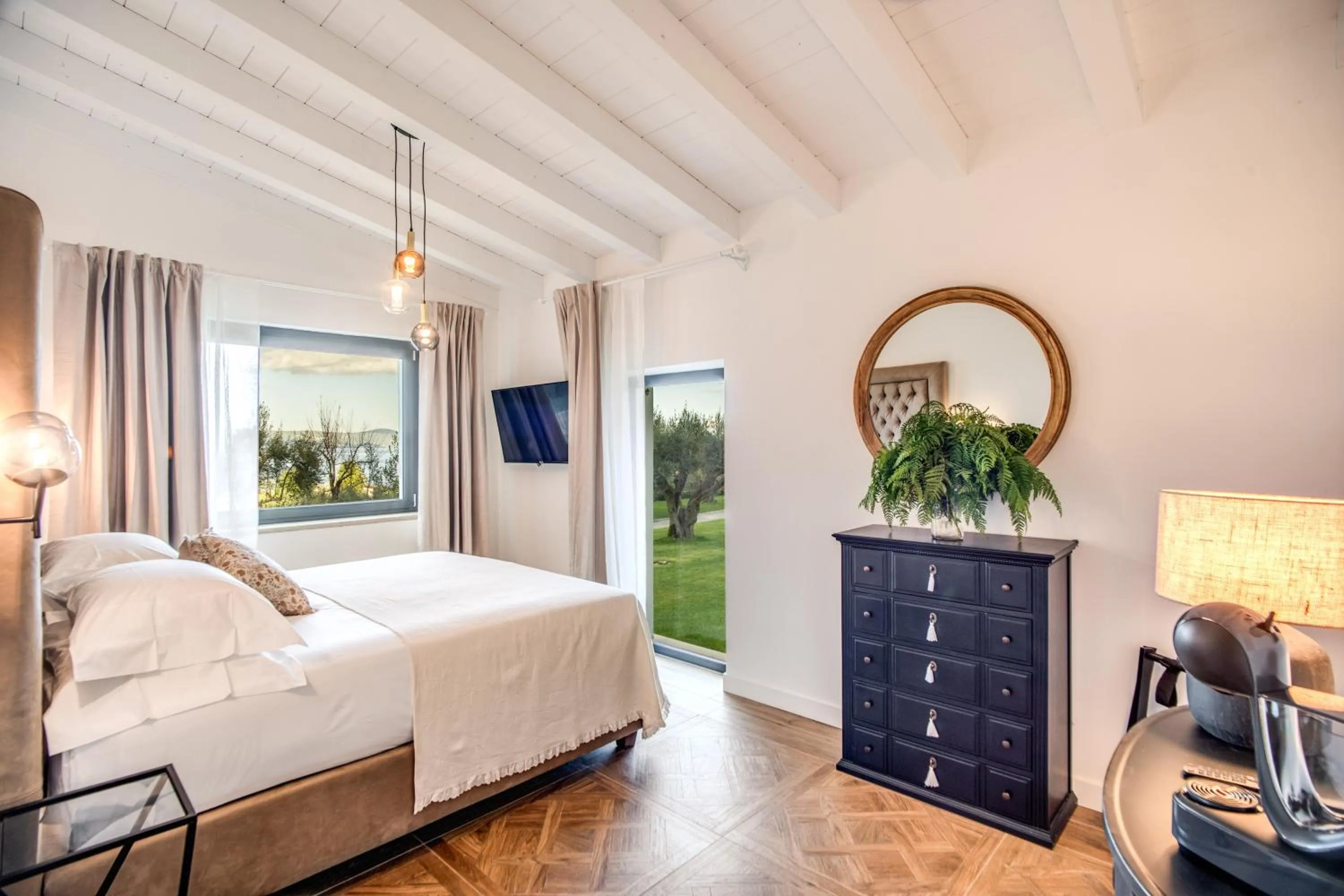 Bed in Vigna Caio Relais & Spa