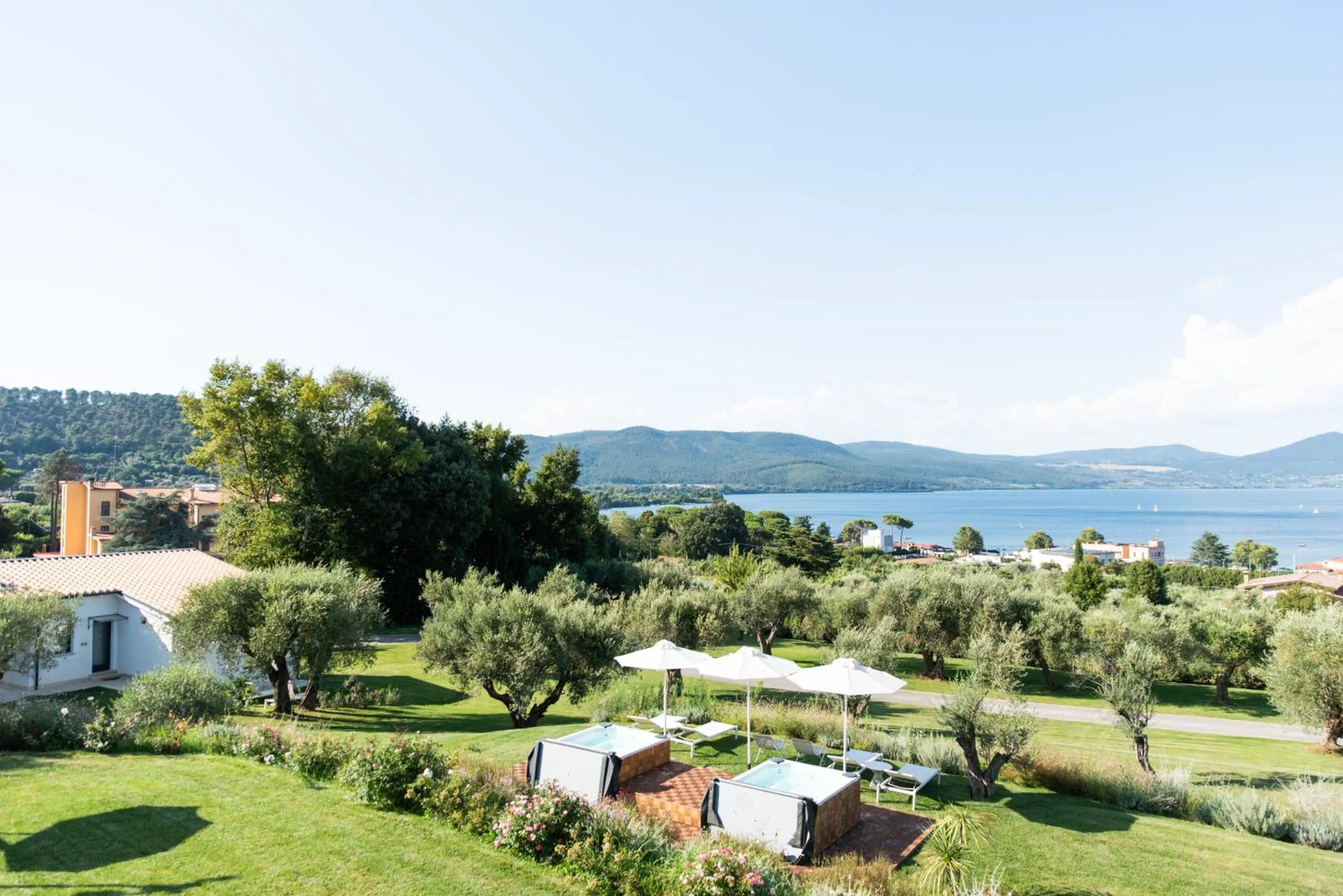 Natural landscape in Vigna Caio Relais & Spa