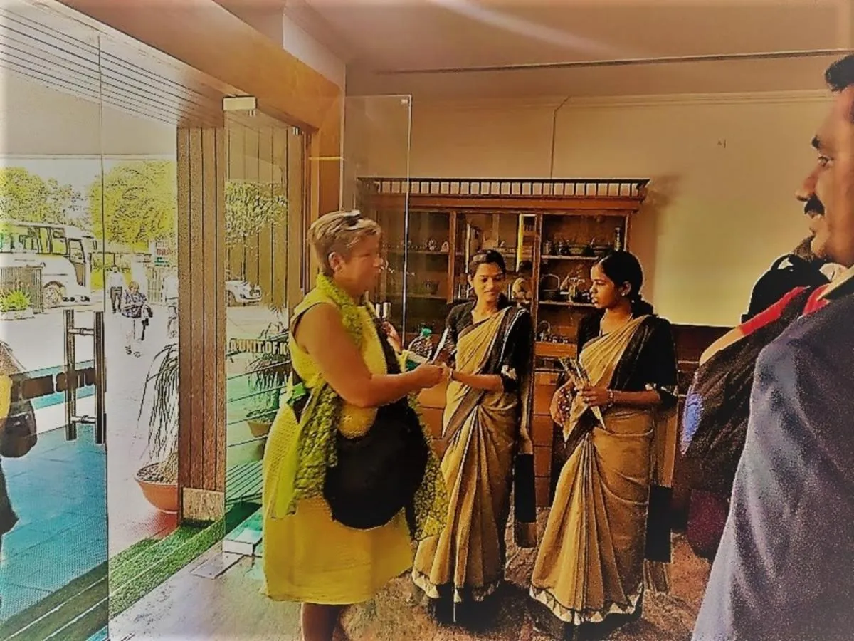 Staff in Paray Village County