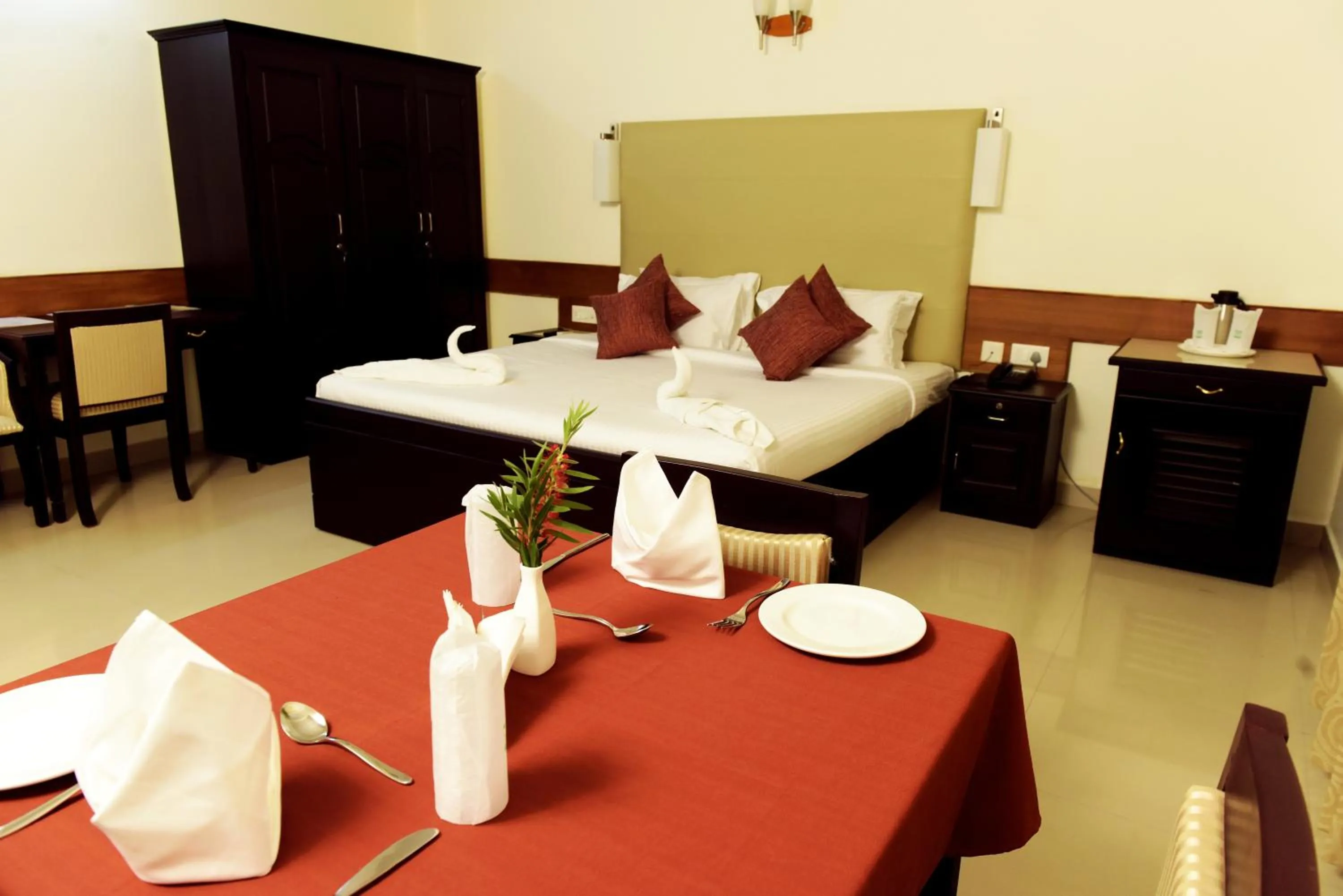 Bedroom in Paray Village County