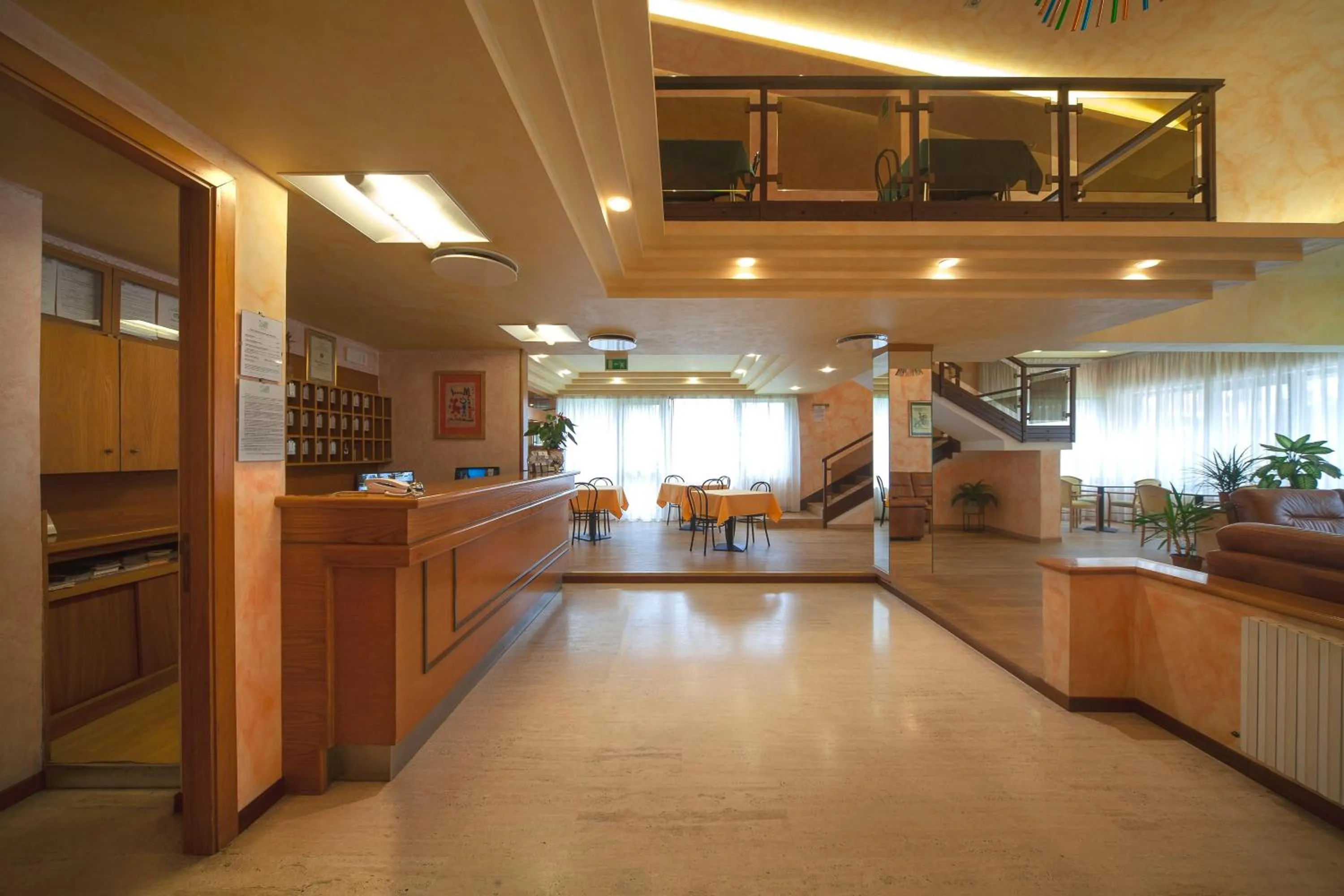 Lobby or reception in Hotel Pennile