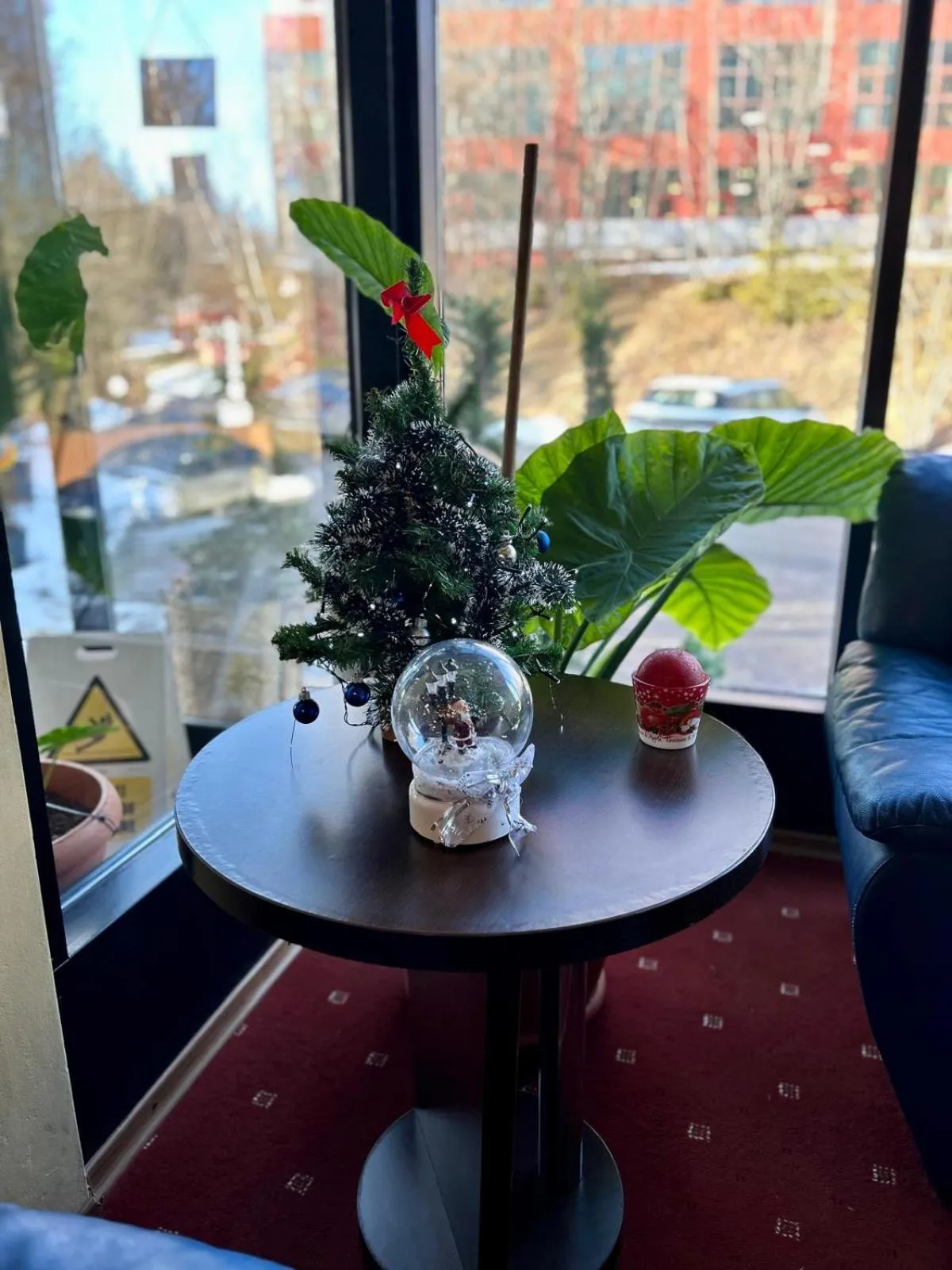 Seating area in Vila Condor