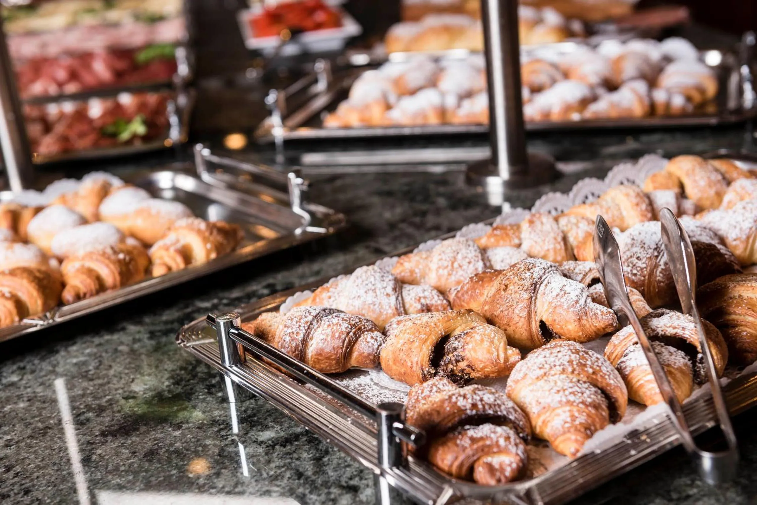 Continental breakfast in Hotel Grüner Baum