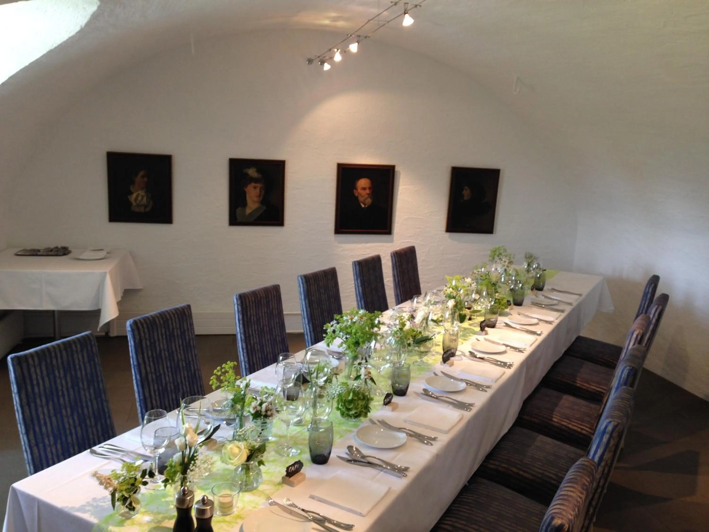 Decorative detail in Hotel Restaurant Schlössli Sax