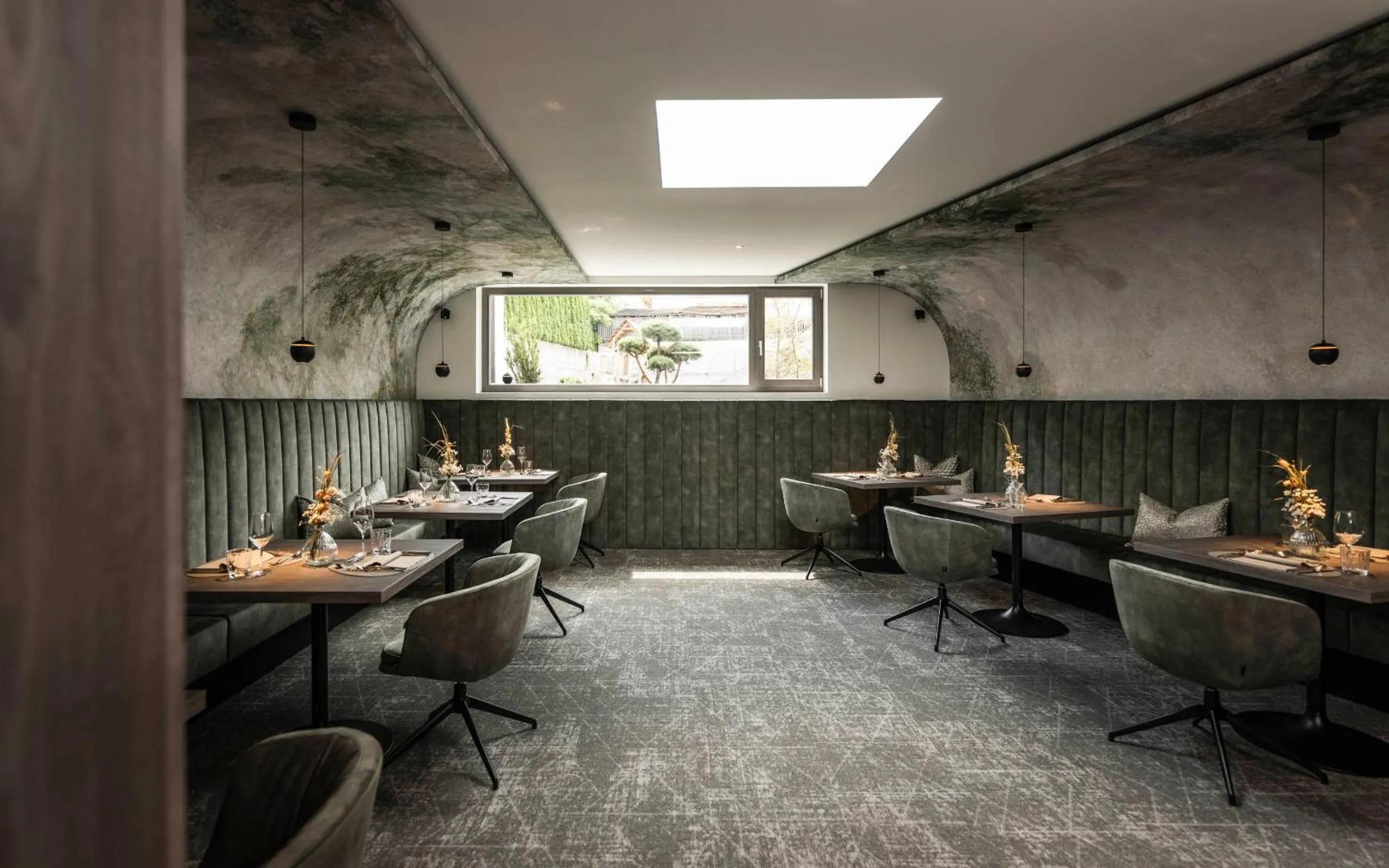 Restaurant/places to eat in Alpinhotel Keil