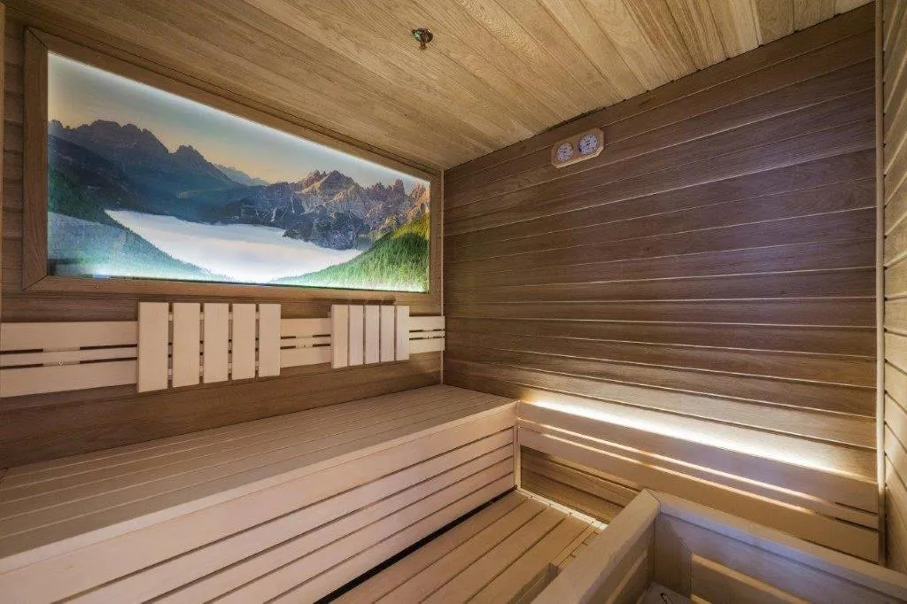 Sauna in Alpinhotel Keil
