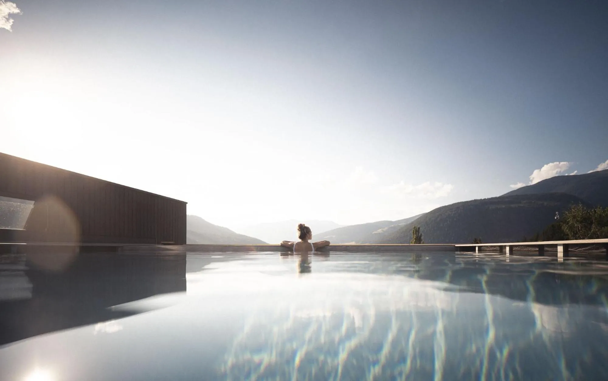 Swimming pool in Alpinhotel Keil